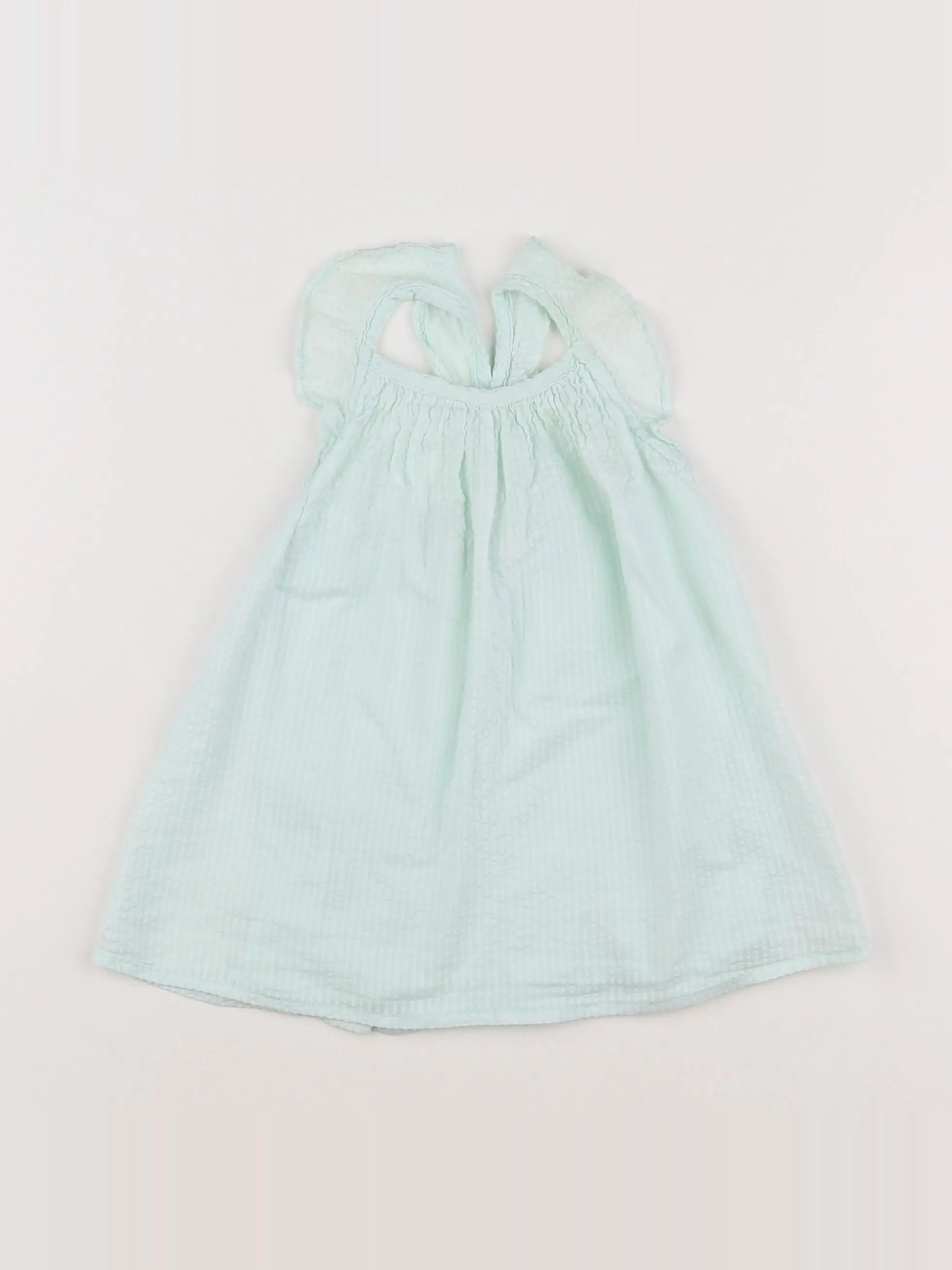 Tape à l'oeil - robe vert - 9 mois