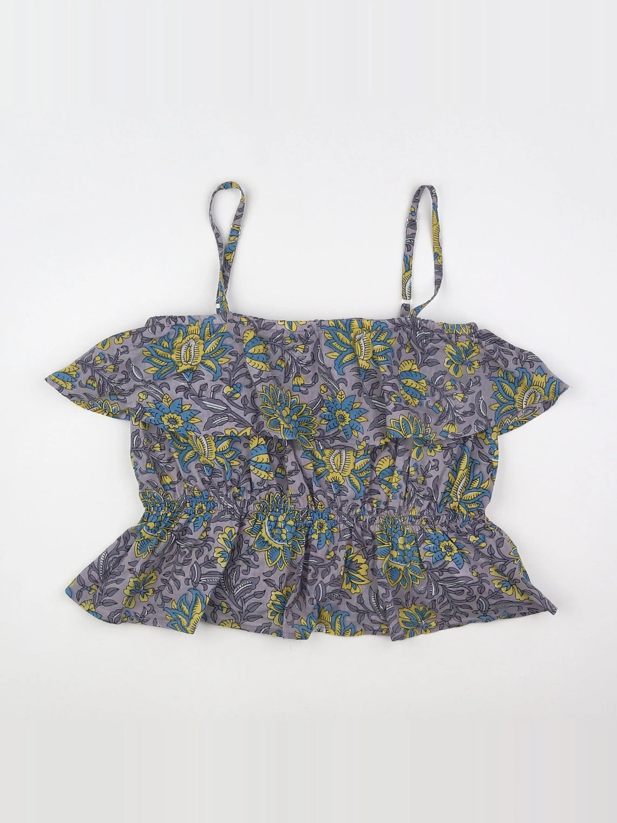 Eden & Victor - blouse violet - 10 ans