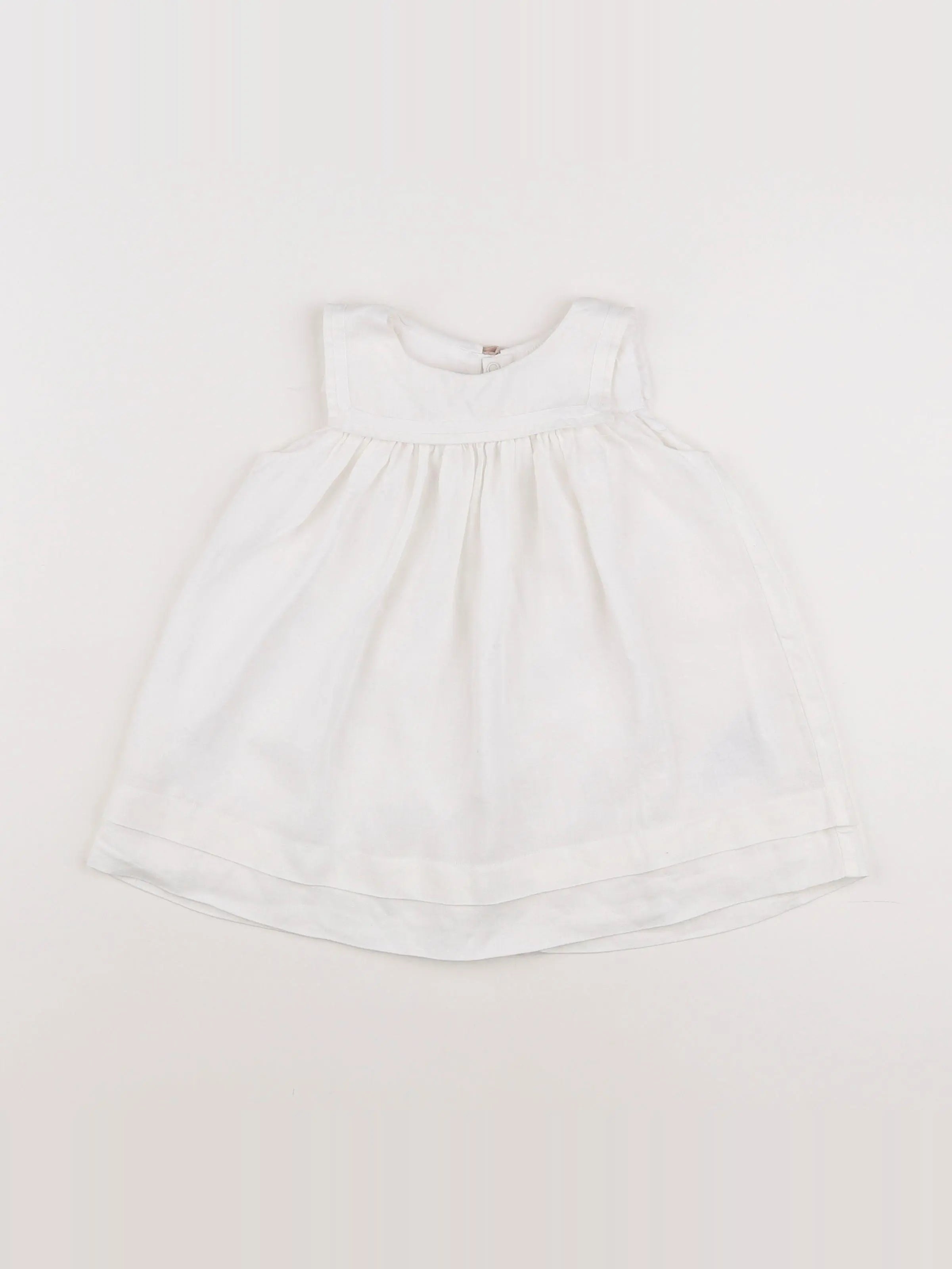 Jacadi - robe blanc - 12 mois