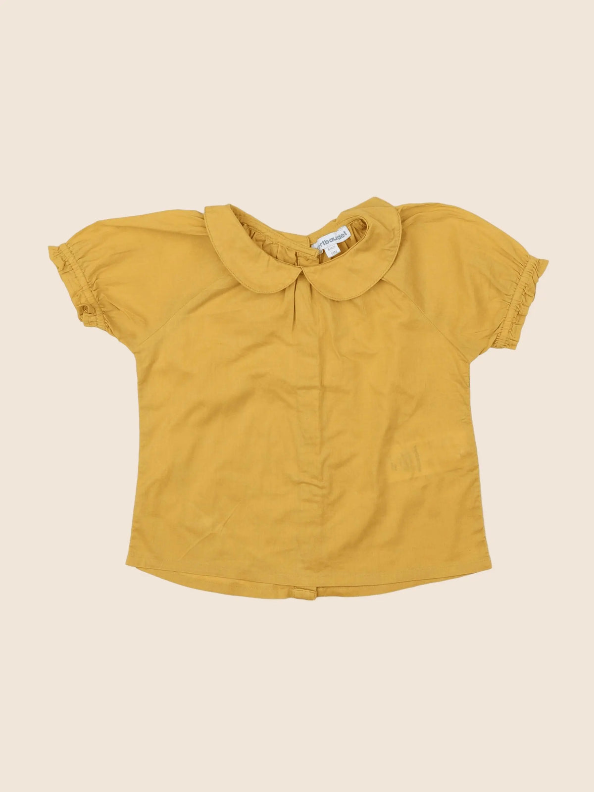 Vertbaudet - blouse jaune - 18 mois