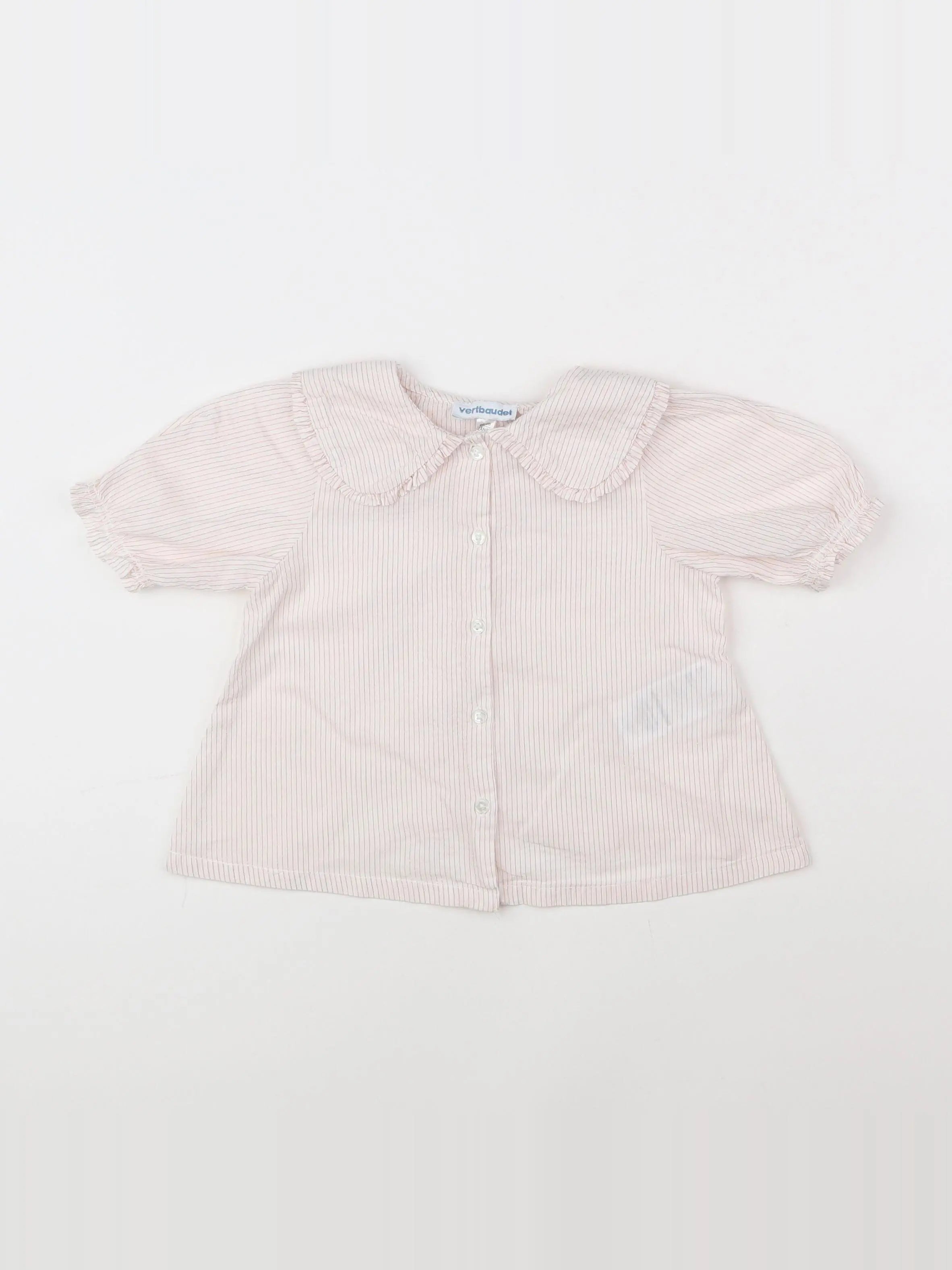 Vertbaudet - blouse blanc - 2 ans