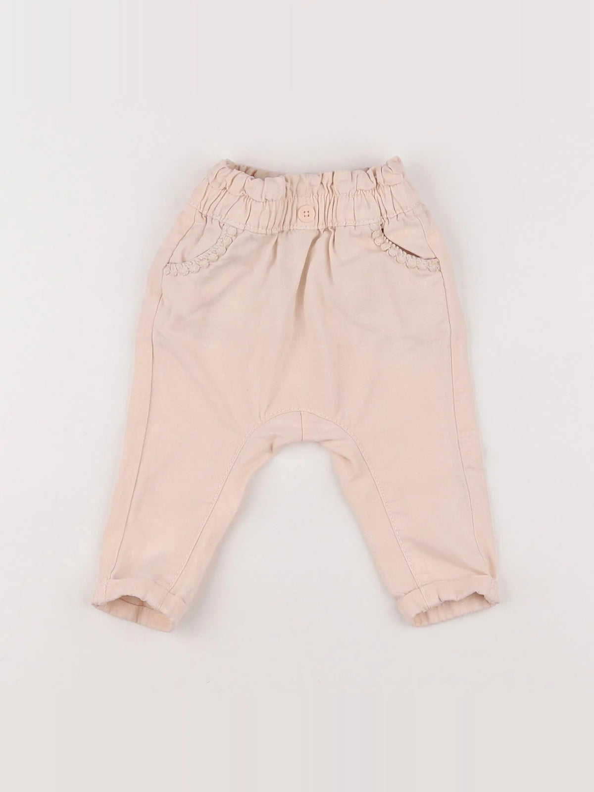 Tape à l'oeil - pantalon rose - 6 mois