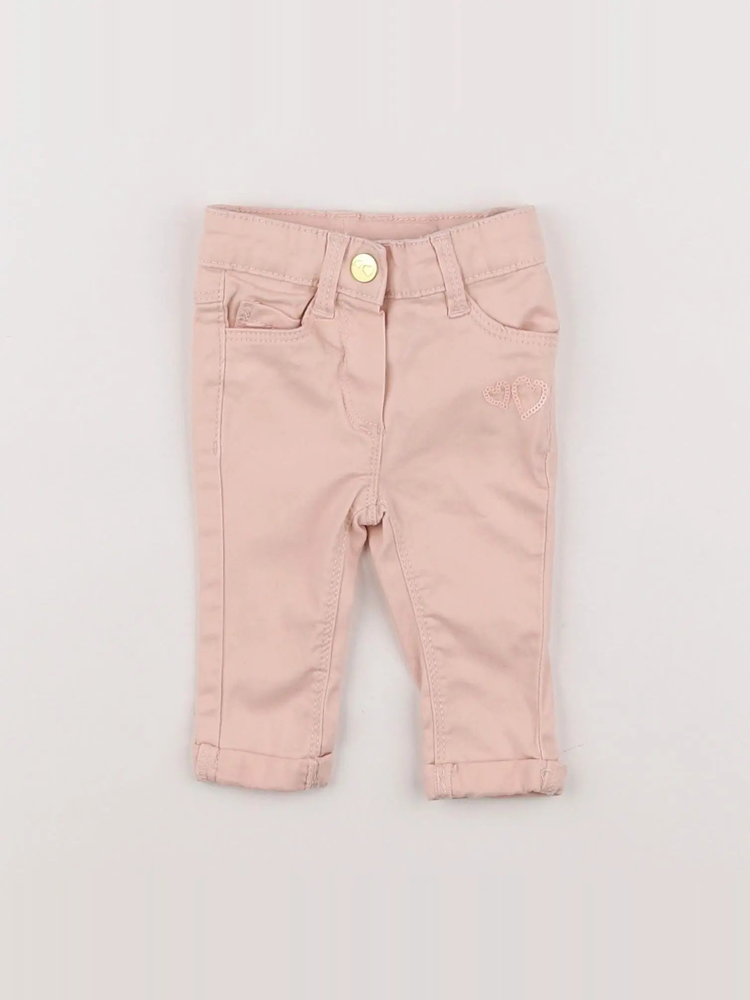 Tape à l'oeil - pantalon rose - 3 mois