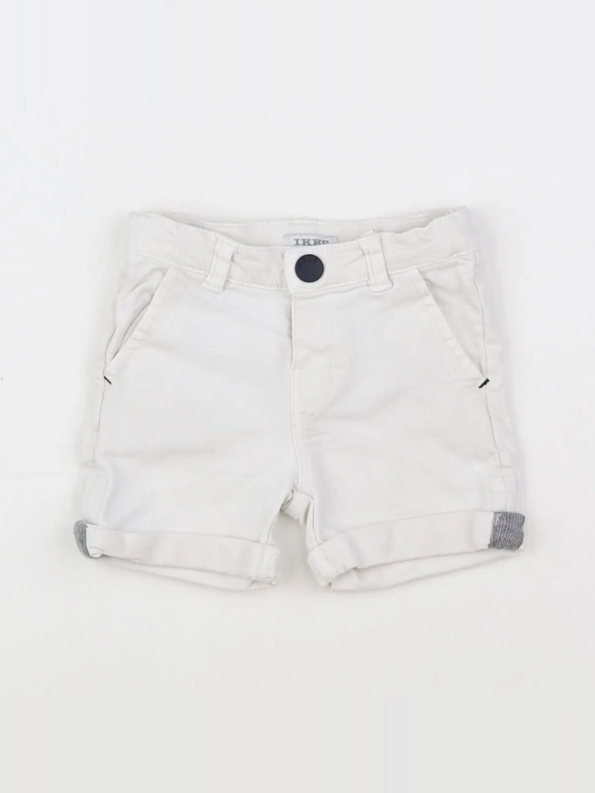 IKKS - short blanc - 12 mois