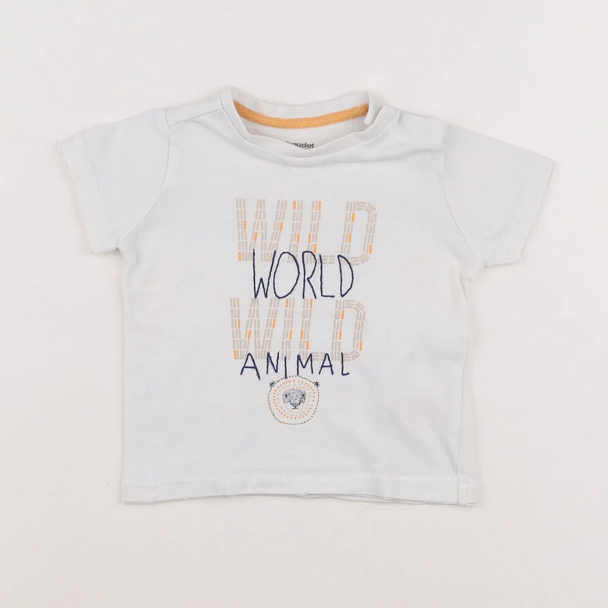 Vertbaudet - tee-shirt blanc - 9 mois