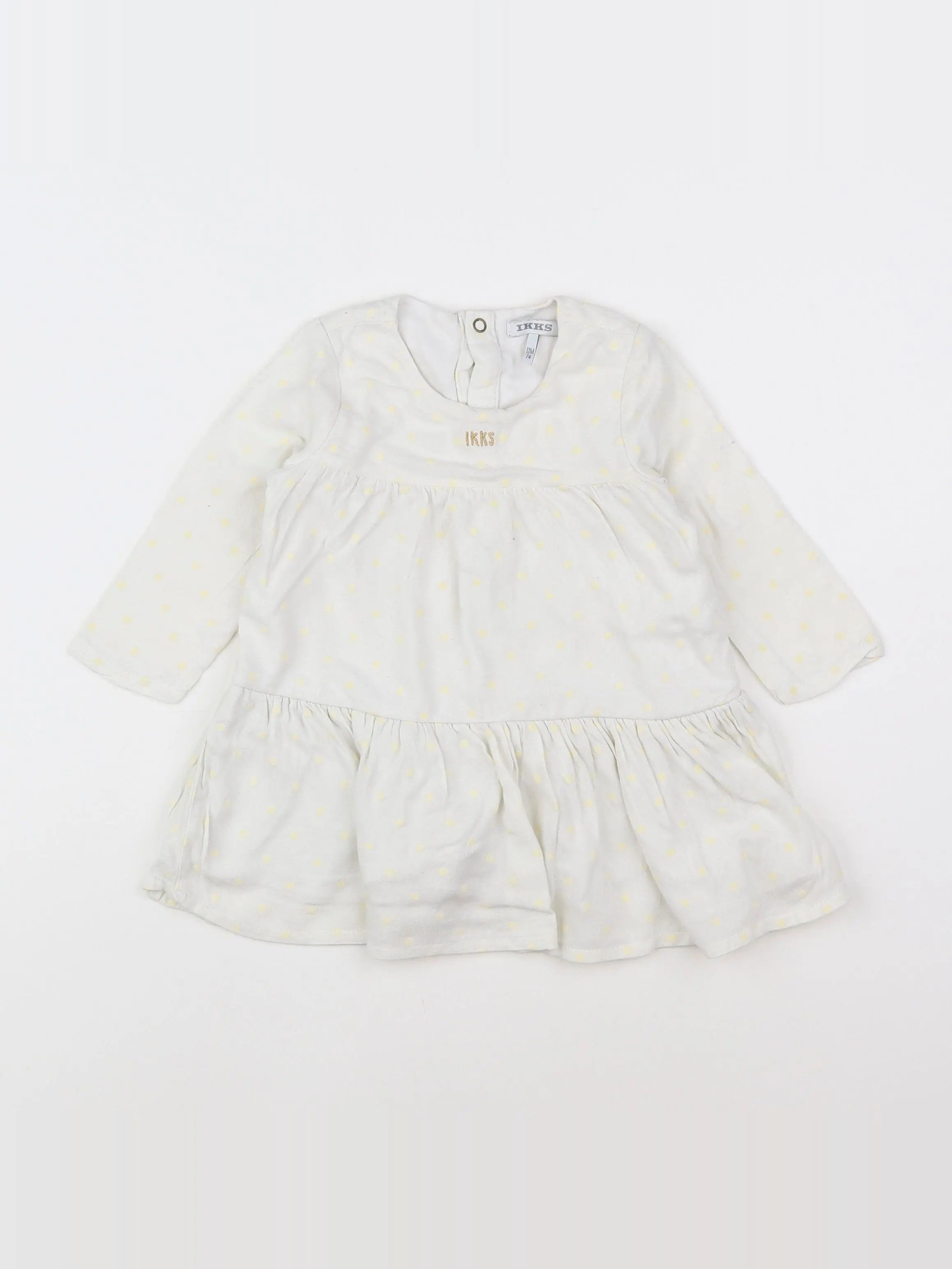 IKKS - robe beige - 12 mois