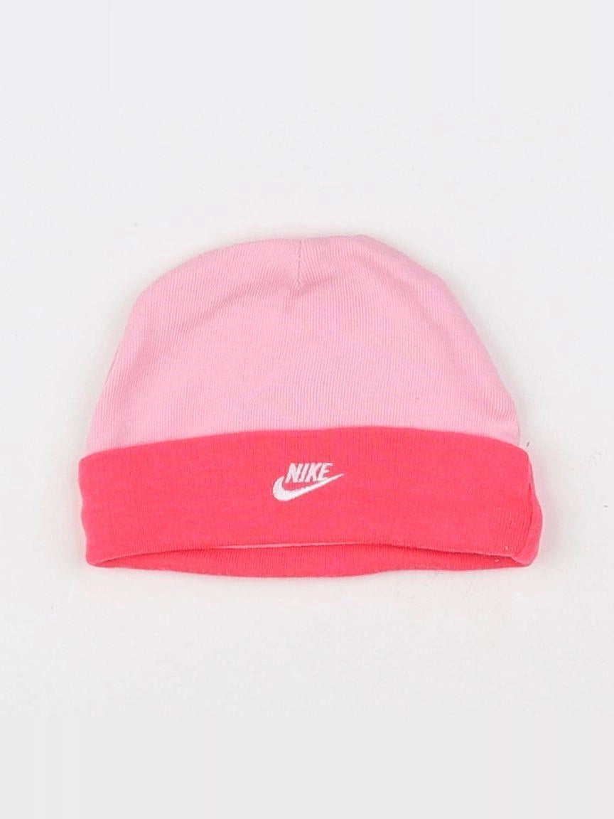 Nike - bonnet rose - 6/9 mois