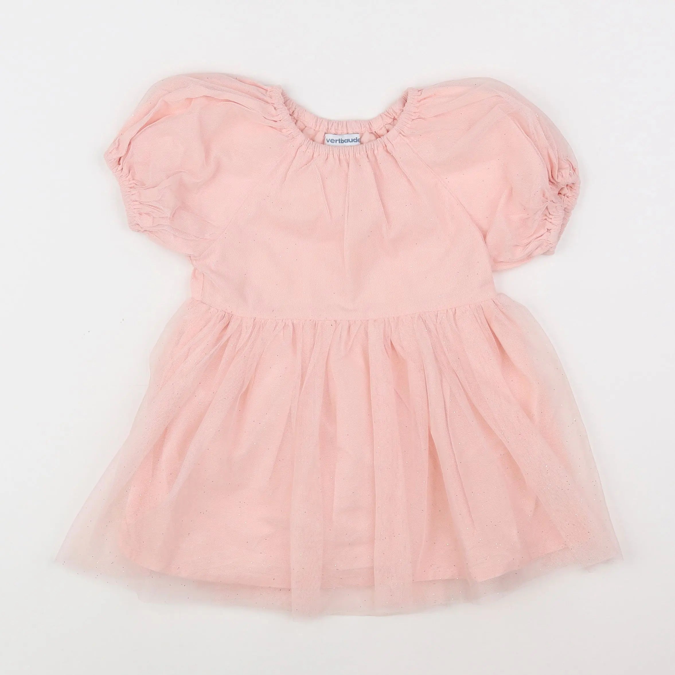 Vertbaudet - robe rose - 18 mois
