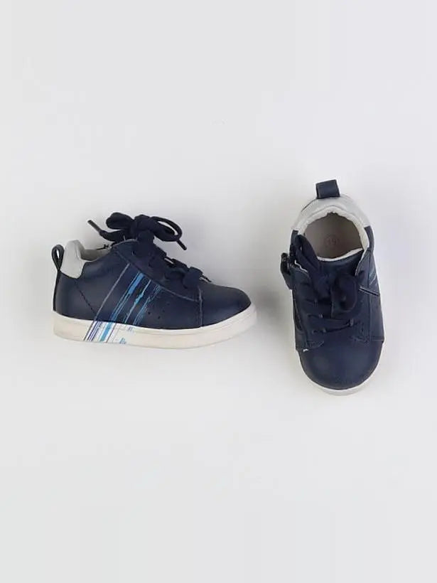 Vertbaudet - baskets bleu - pointure 19