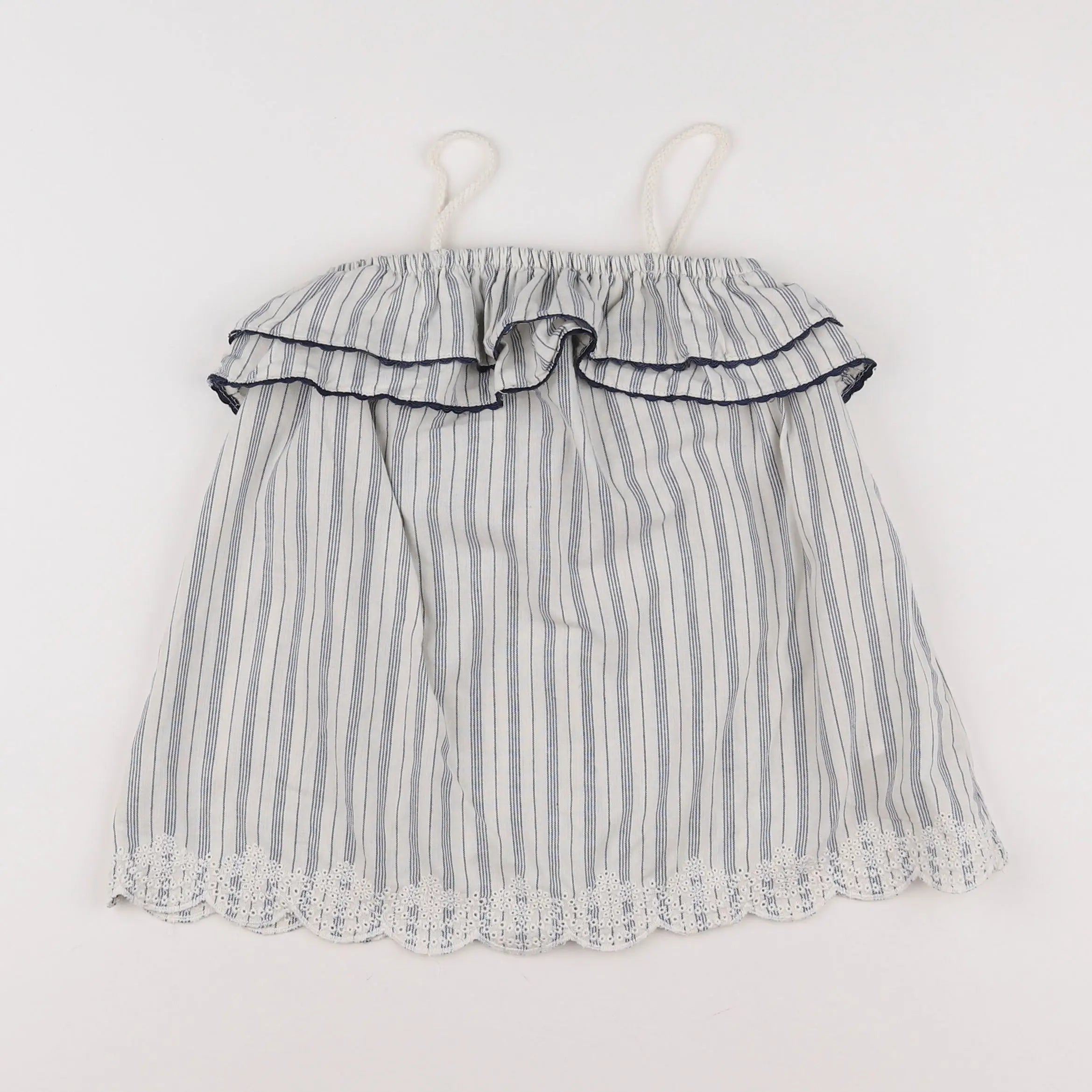 Vertbaudet - robe beige - 2 ans