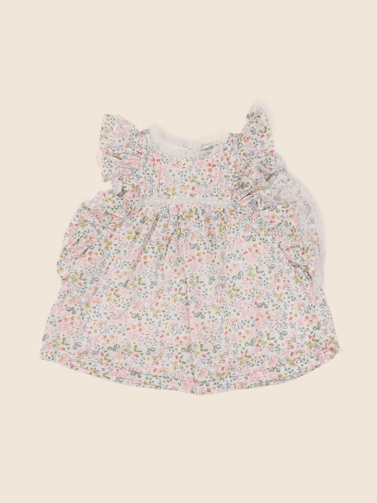 Vertbaudet - robe multicolore - 3 mois