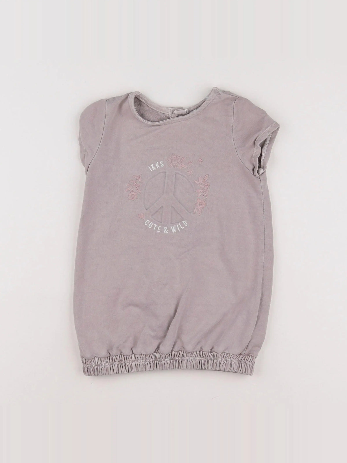 IKKS - robe gris - 18 mois
