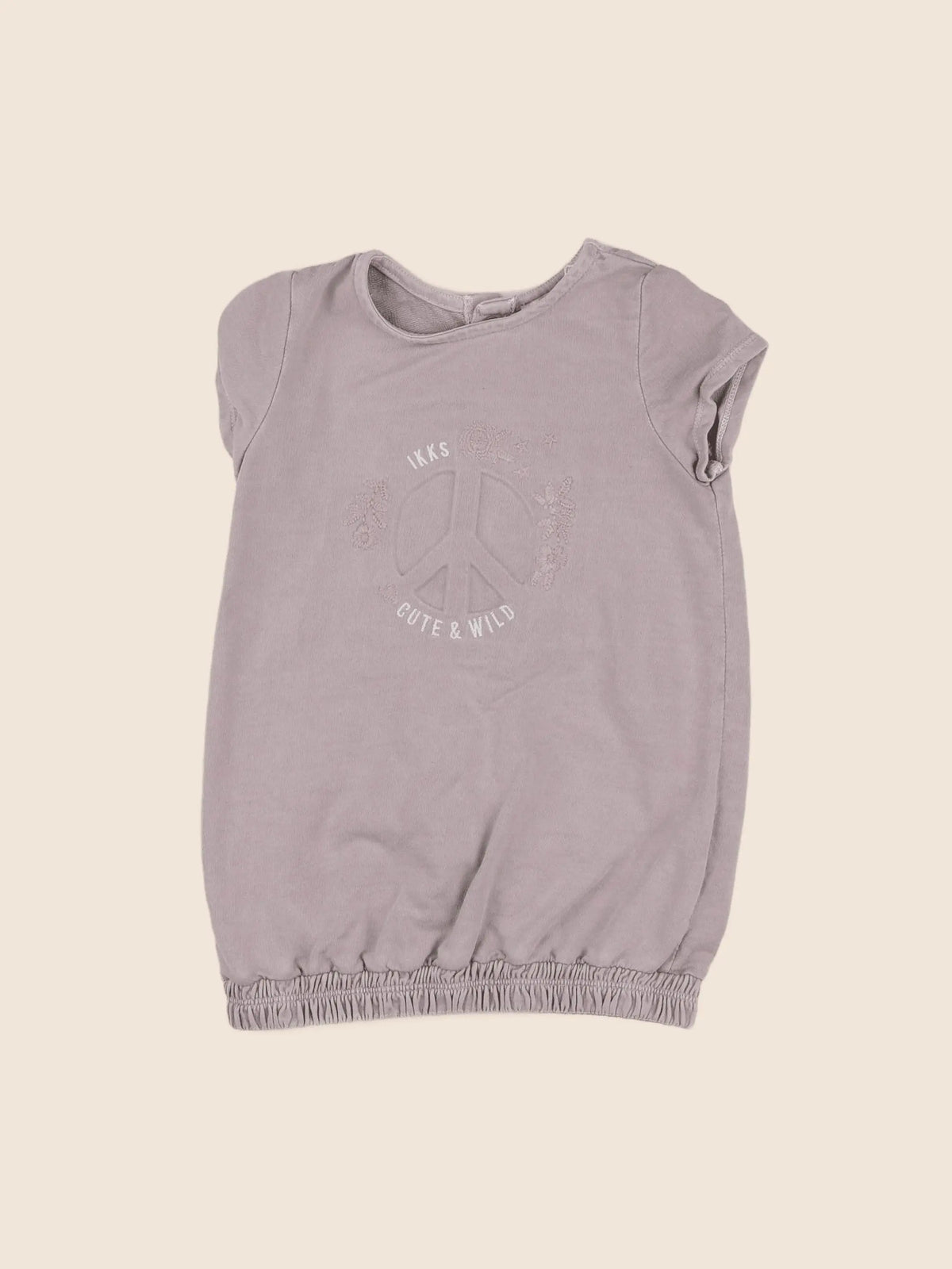 IKKS - robe gris - 18 mois