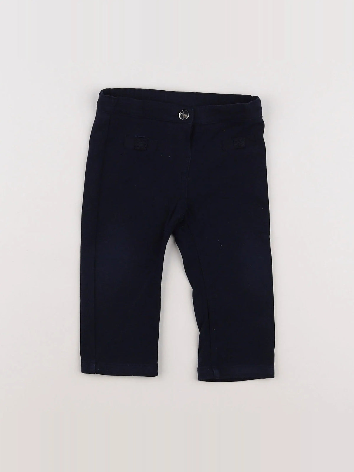 Jacadi - pantalon bleu - 12 mois