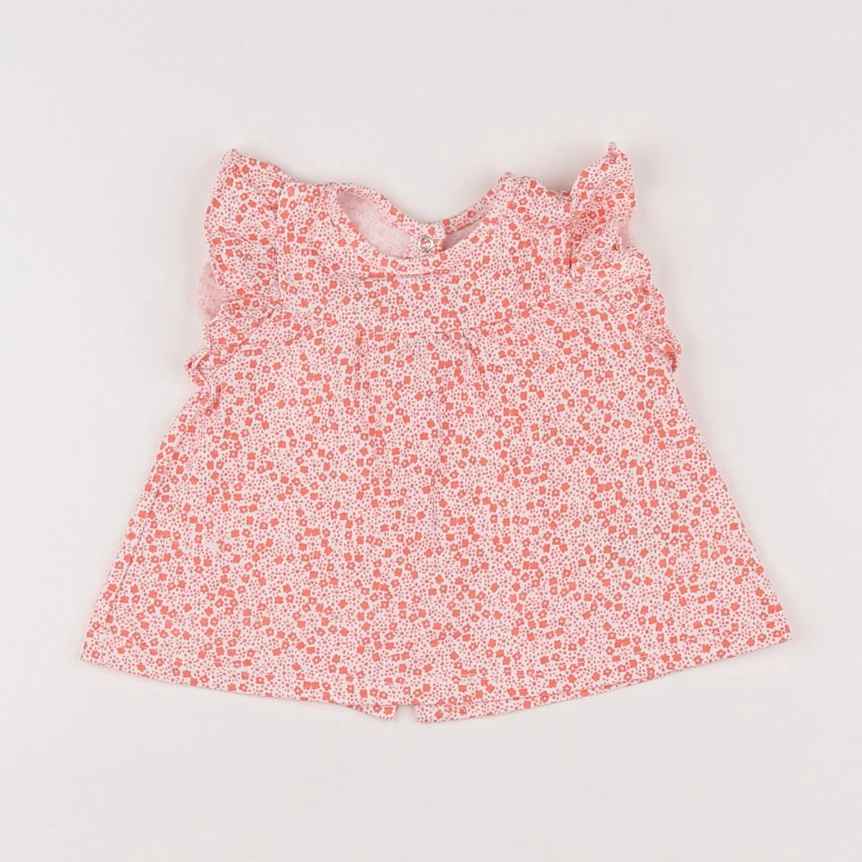Vertbaudet - tee-shirt blanc - 9 mois