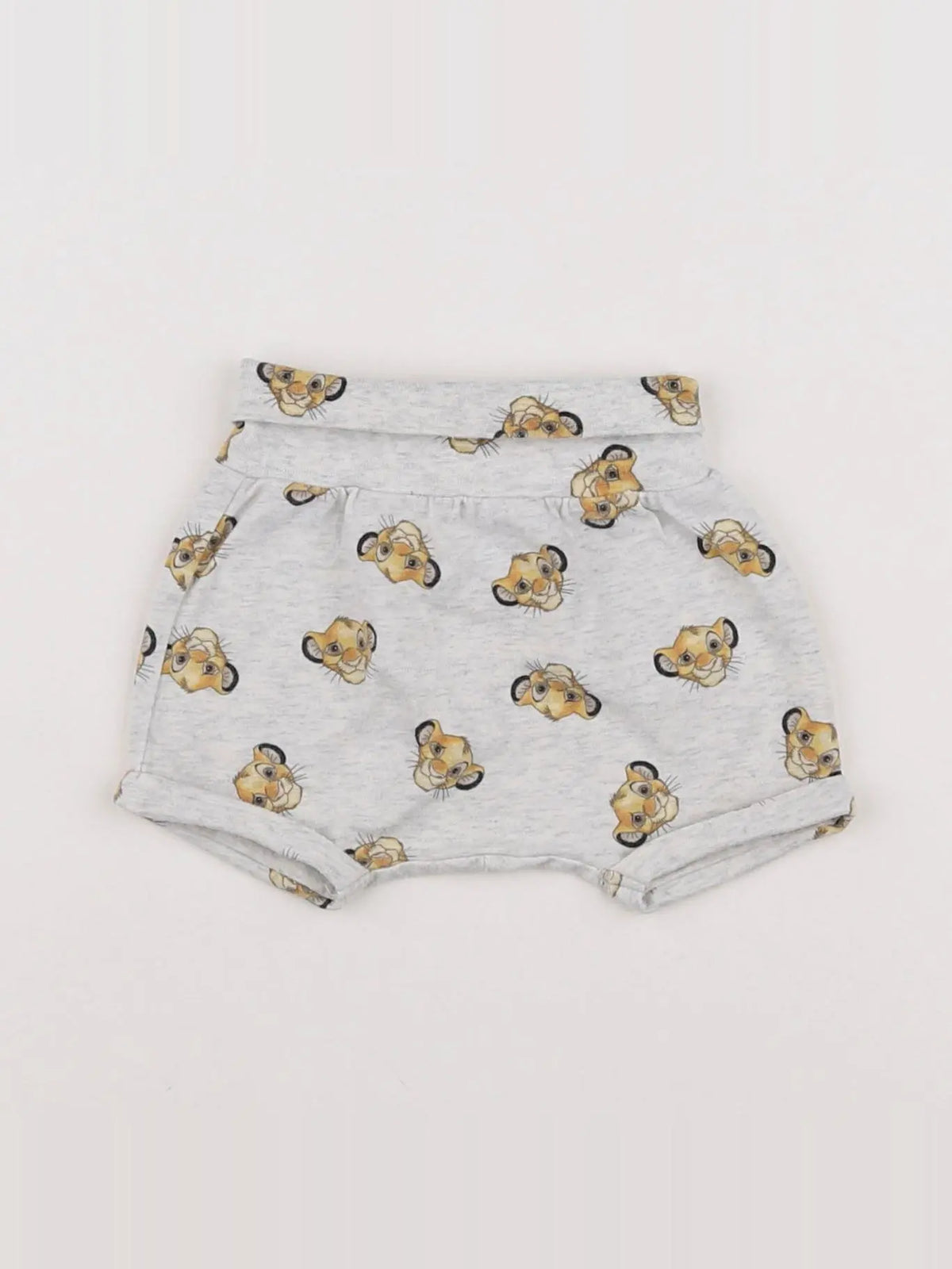 H&M - short gris - 1/3 mois