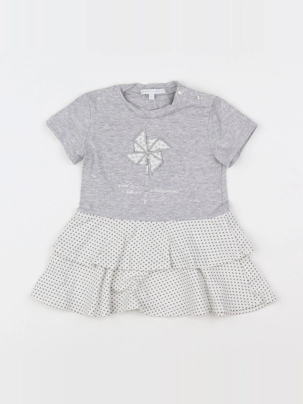 Gymp - robe gris - 6 mois