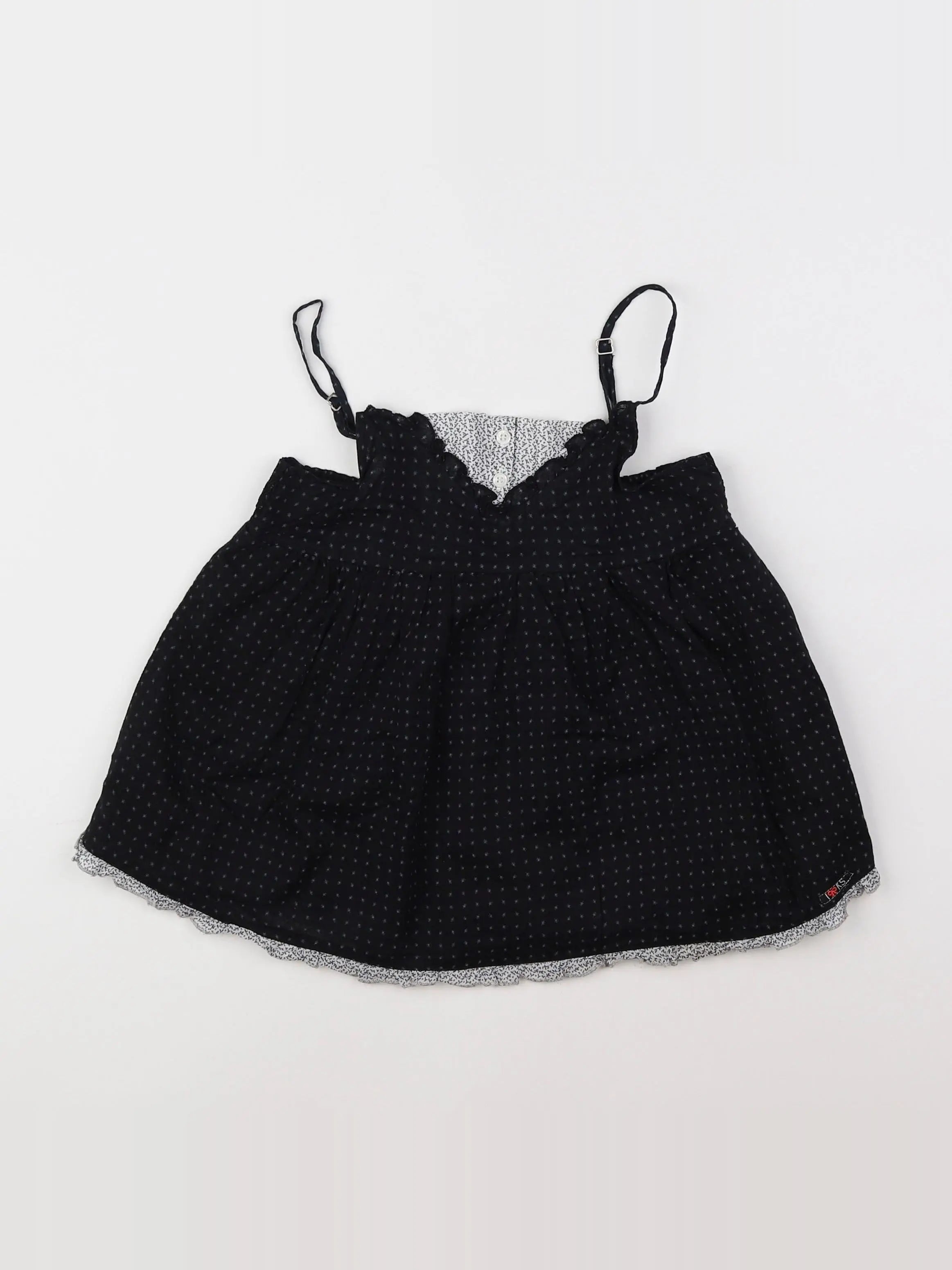 IKKS - blouse bleu, blanc - 8 ans