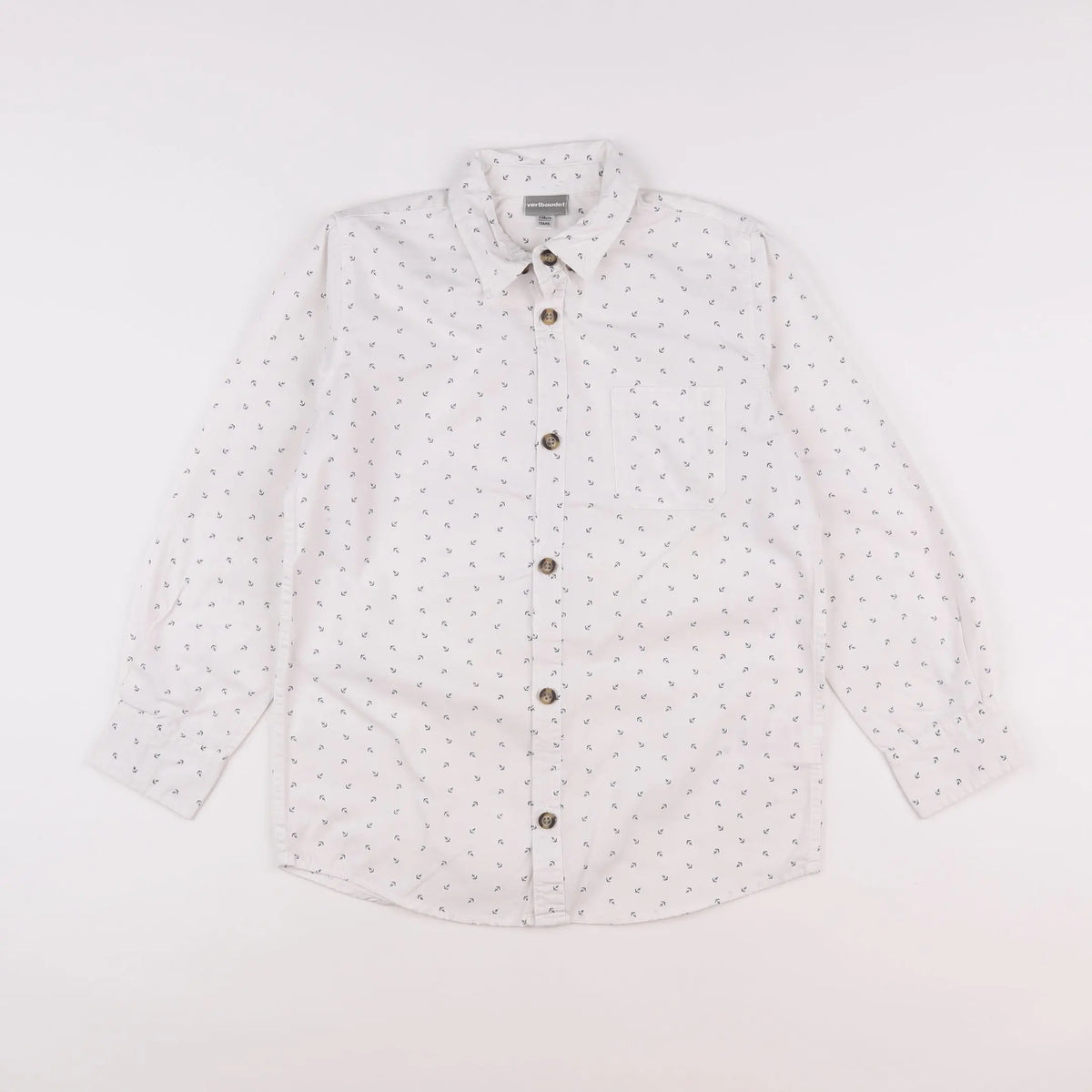 Vertbaudet - chemise blanc - 10 ans
