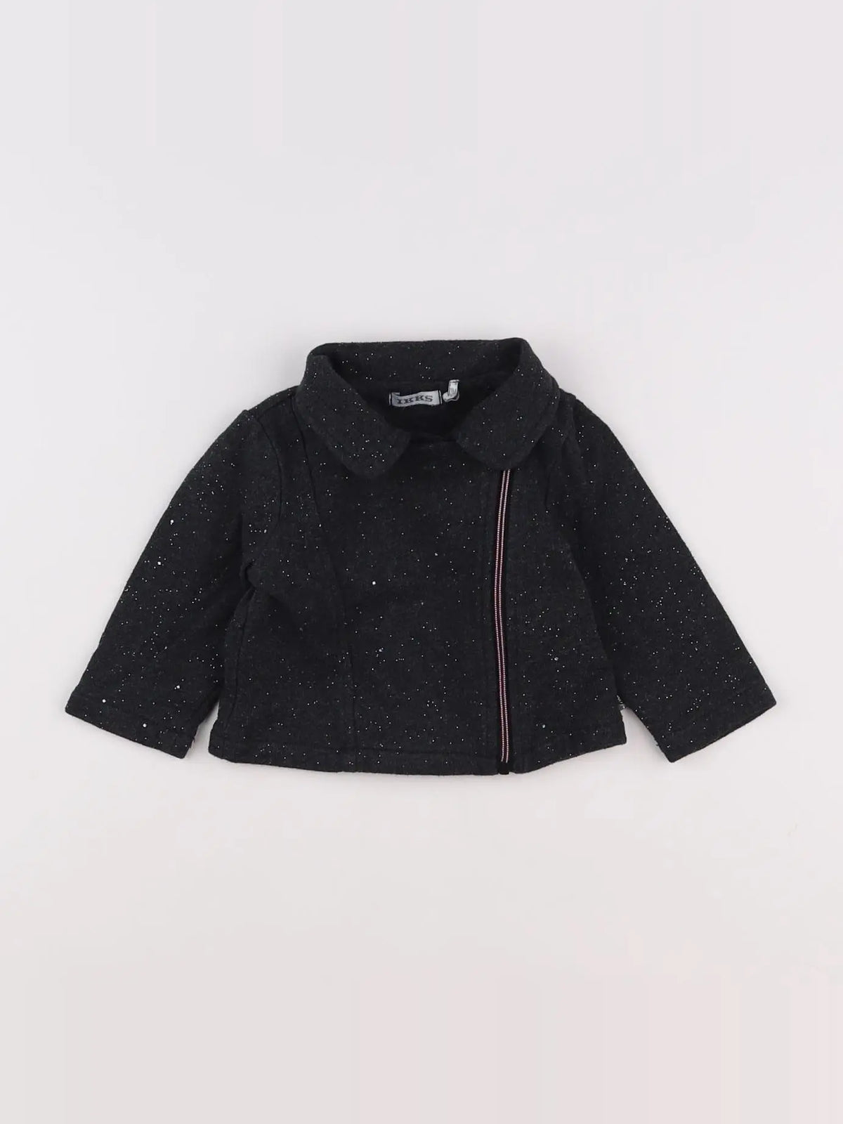 IKKS - veste imprimé au dos gris - 12 mois