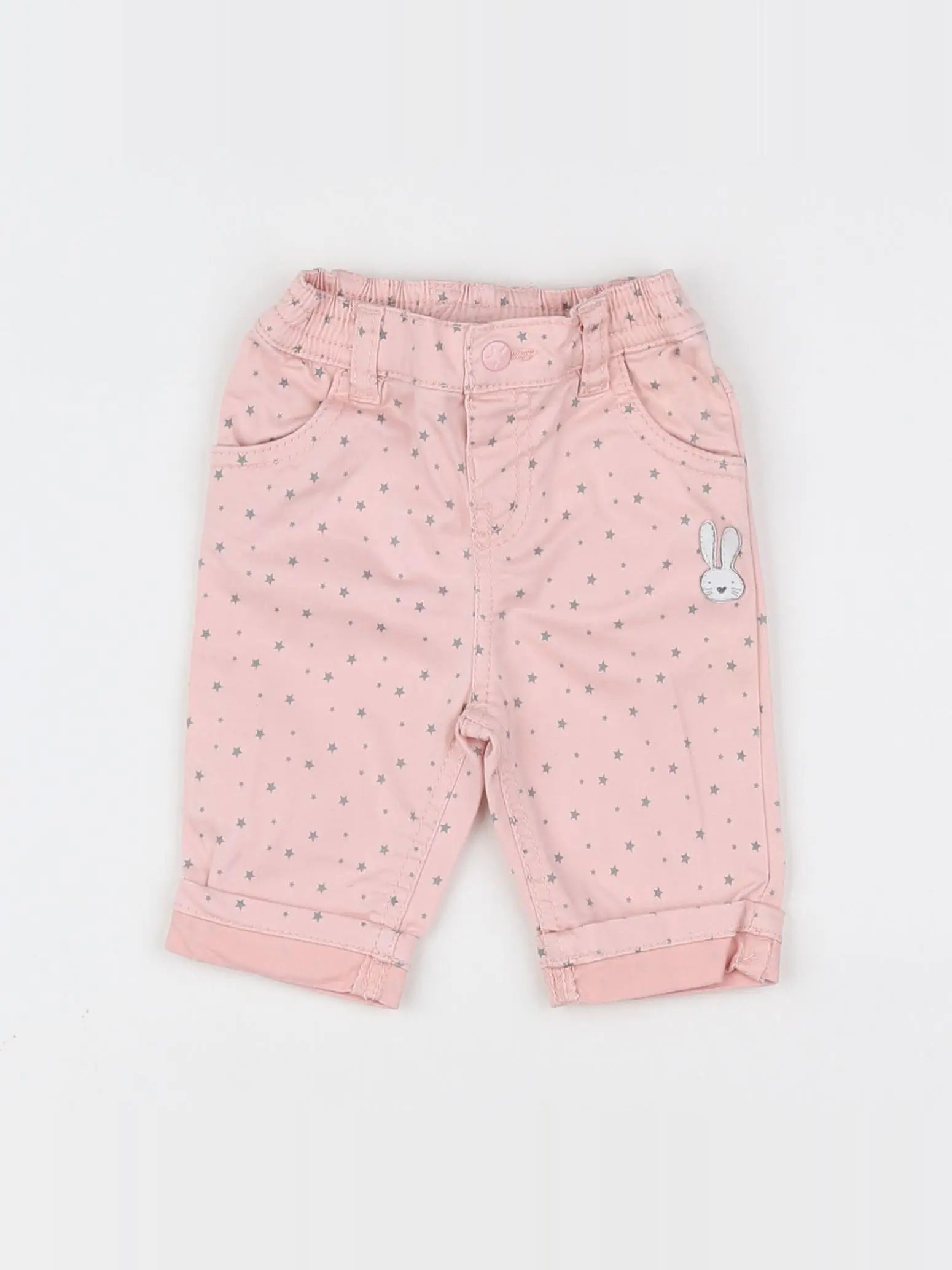 Cadet Rousselle - pantalon rose - 3 mois