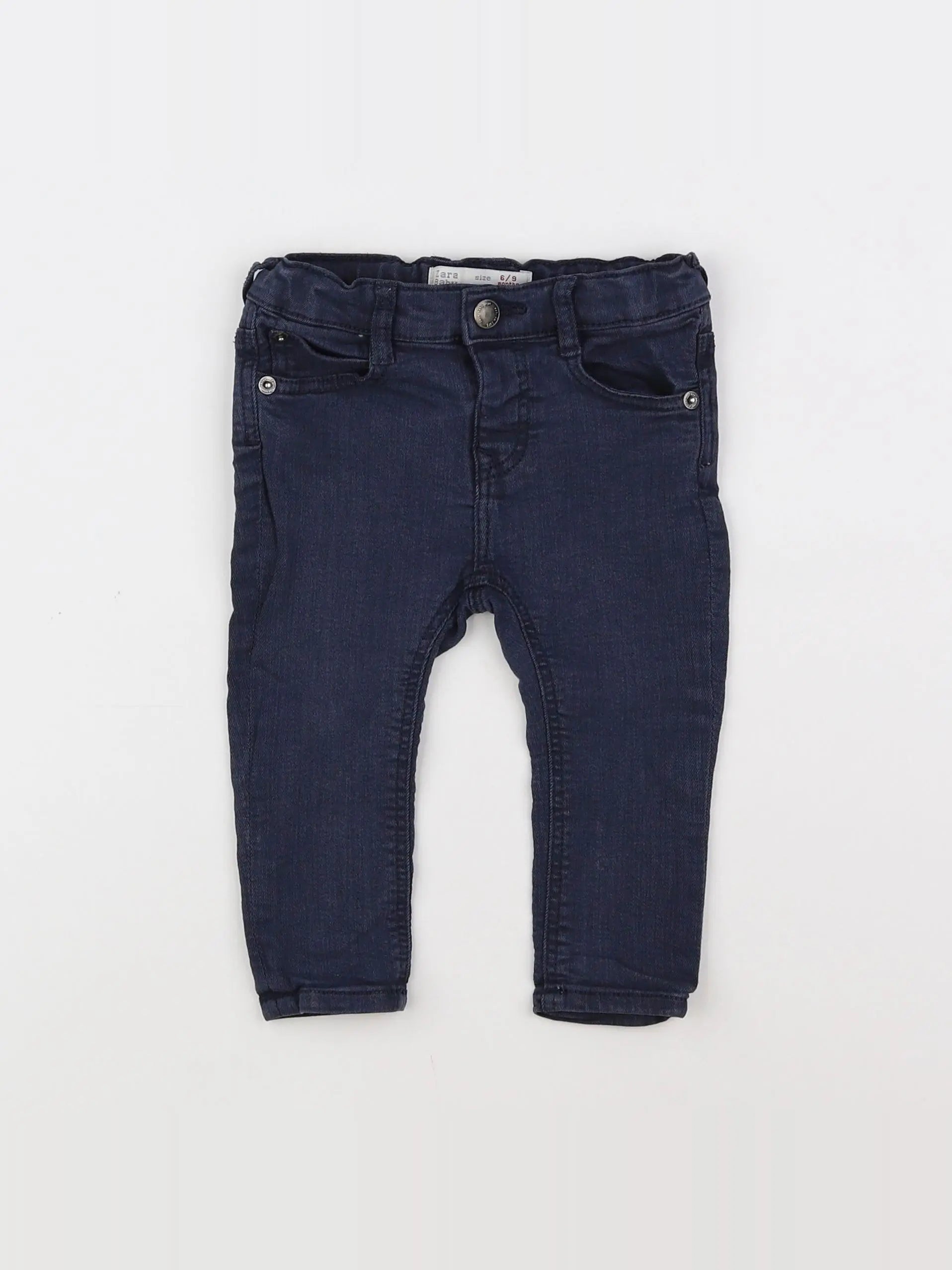 Zara - pantalon bleu - 6/9 mois