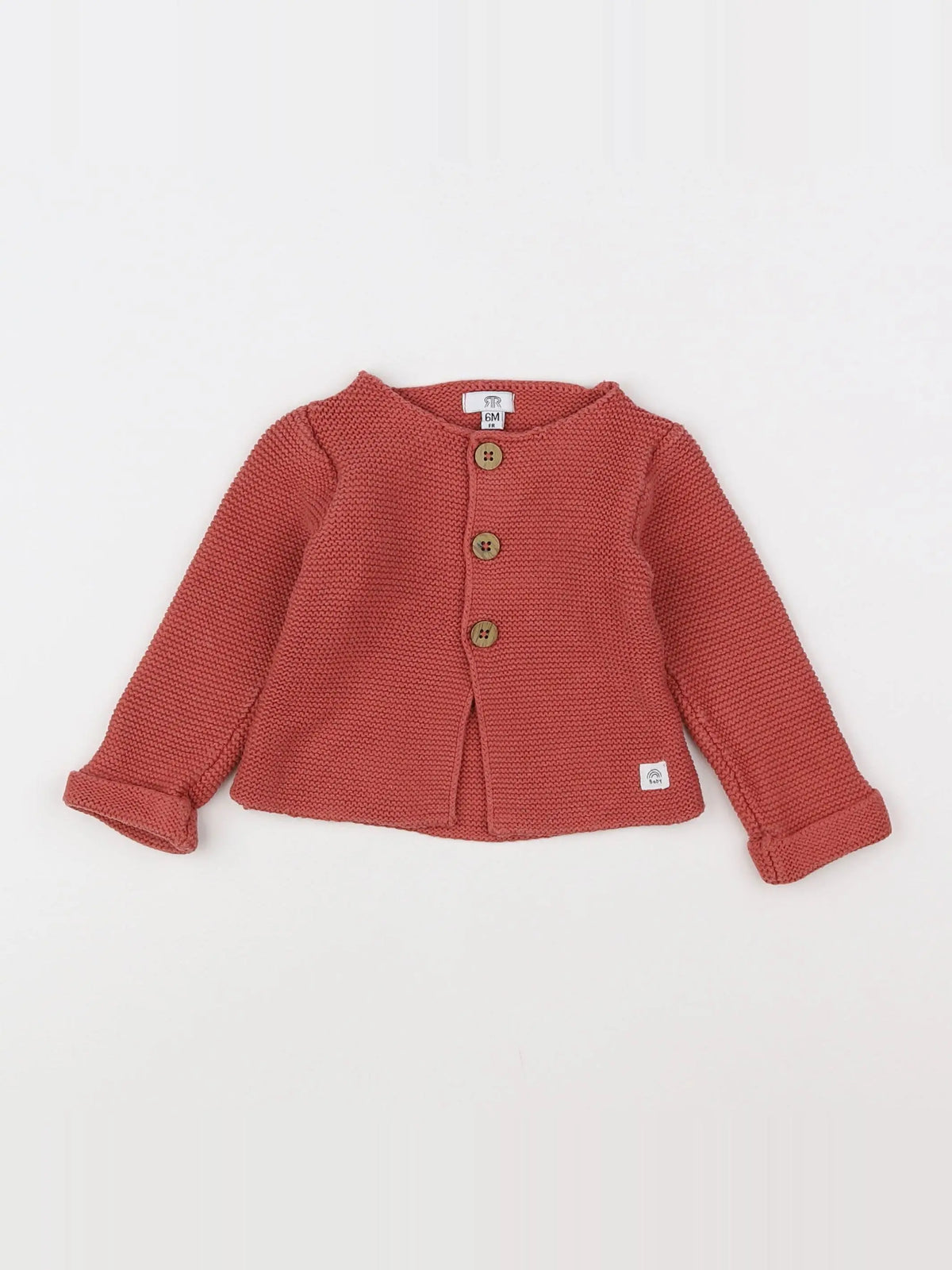 La Redoute - gilet rose - 6 mois