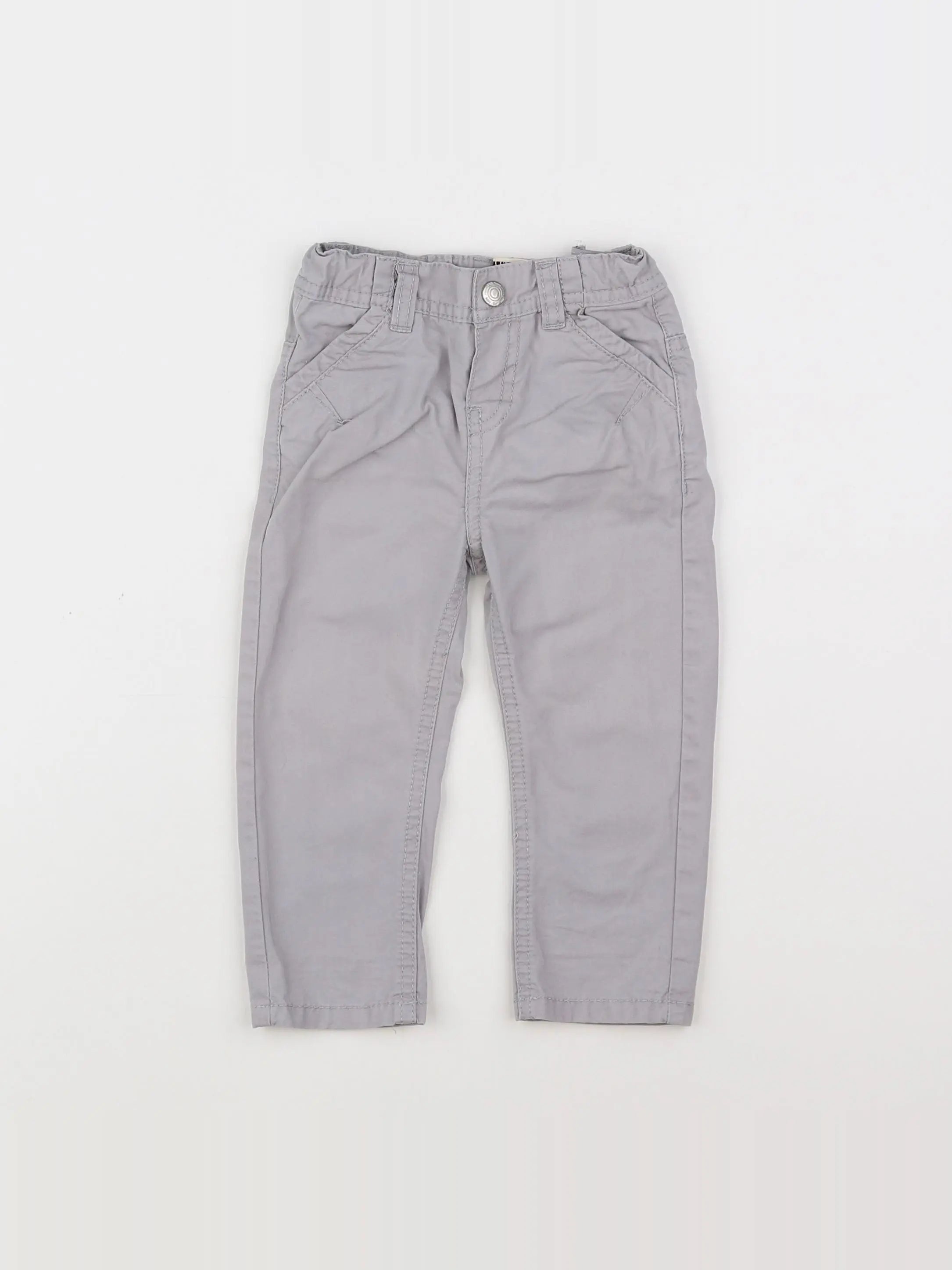 Tape à l'oeil - pantalon gris - 9 mois