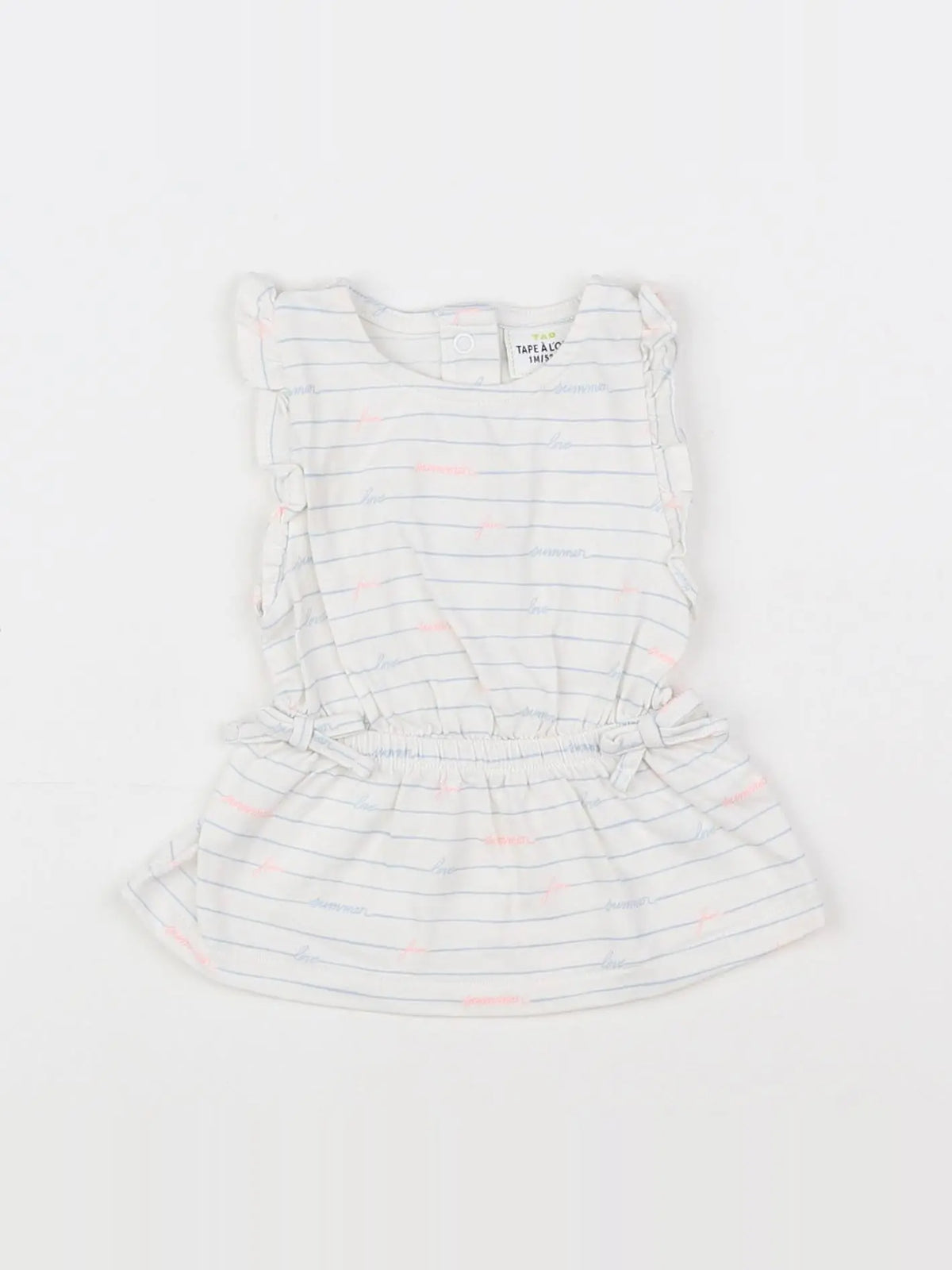 Tape à l'oeil - robe multicolore - 1 mois