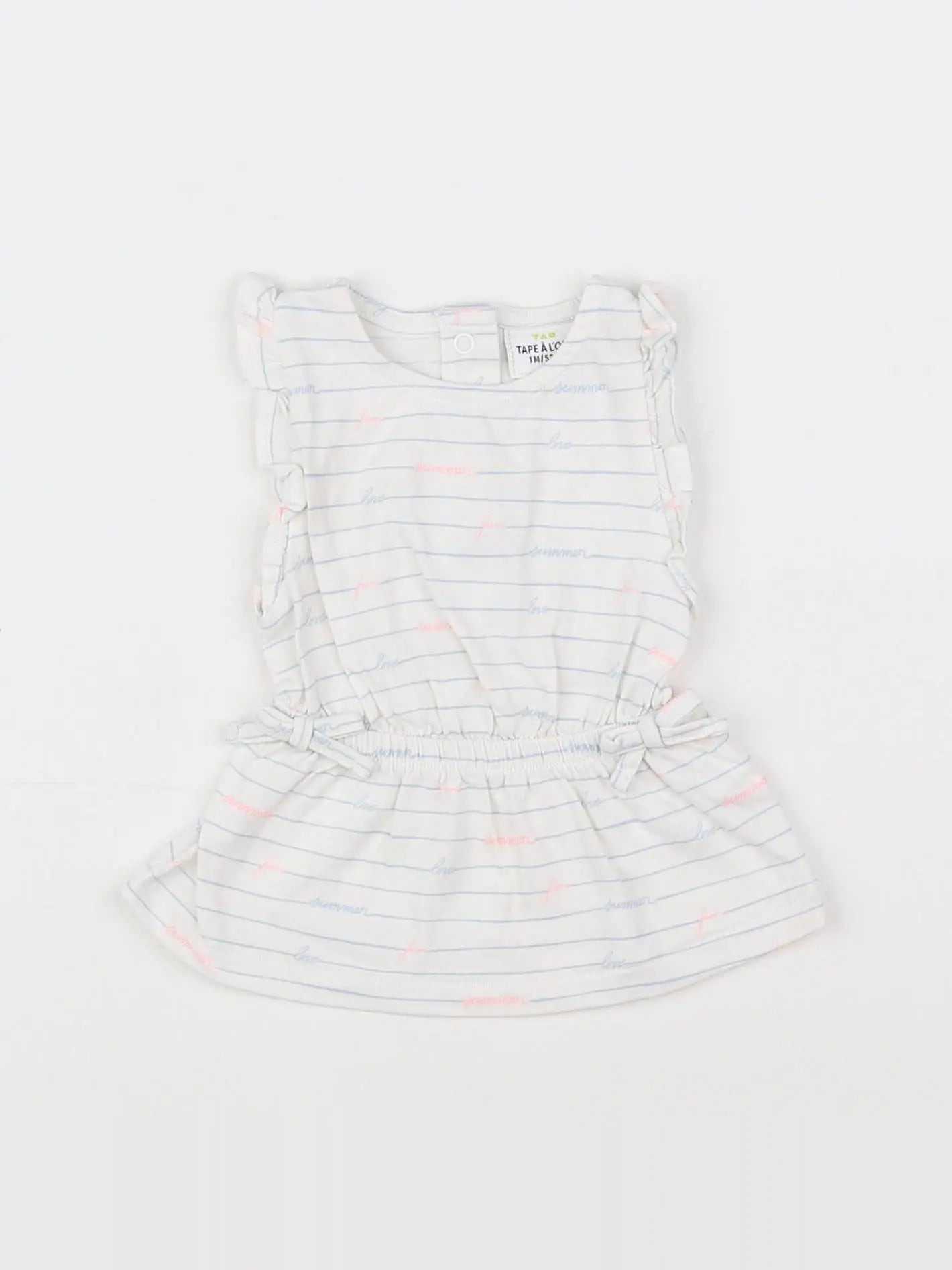 Tape à l'oeil - robe multicolore - 1 mois