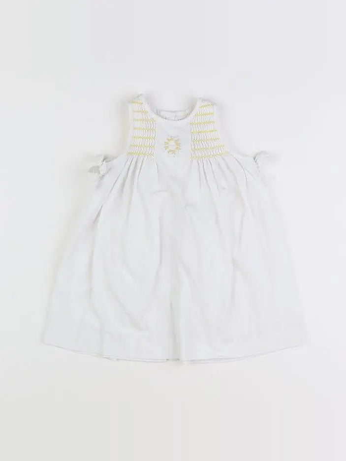 Jacadi - robe blanc - 12 mois