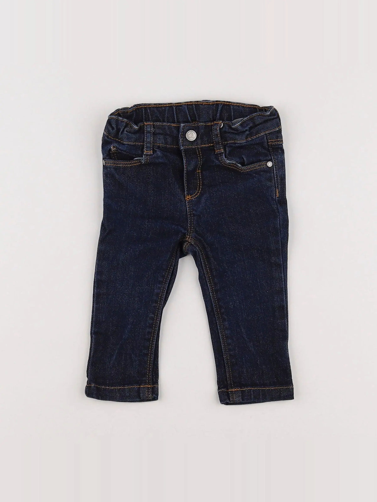 Petit Bateau - jean bleu - 6 mois