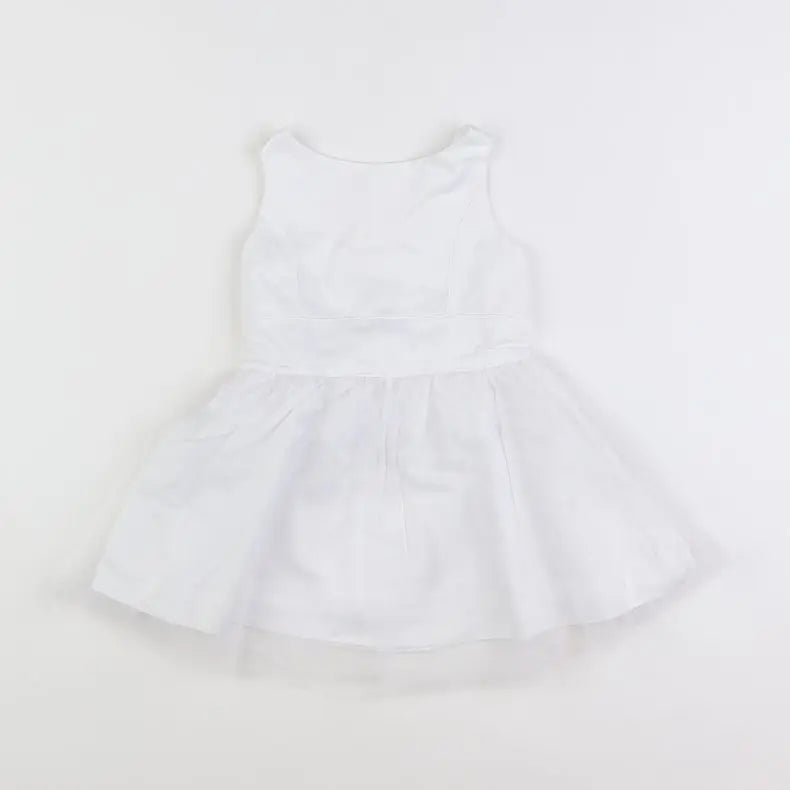 Vertbaudet - robe blanc - 2 ans