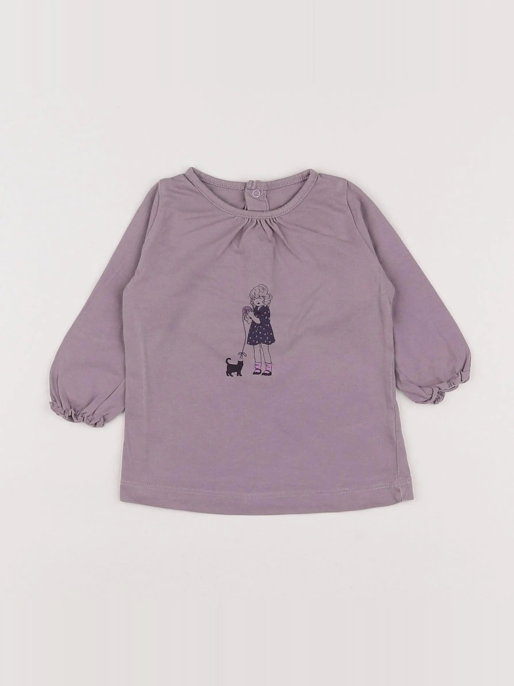 Boutchou - robe violet - 9 mois