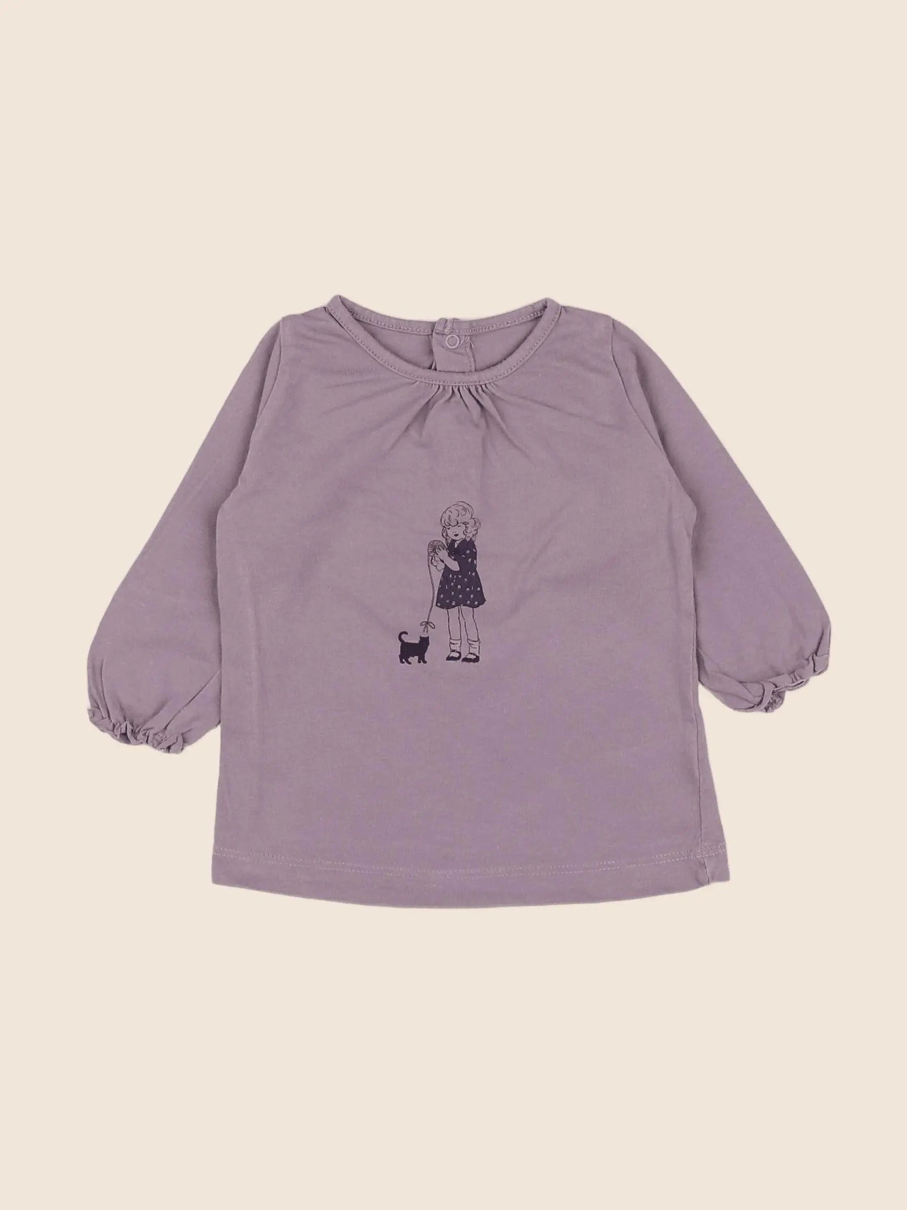 Boutchou - robe violet - 9 mois