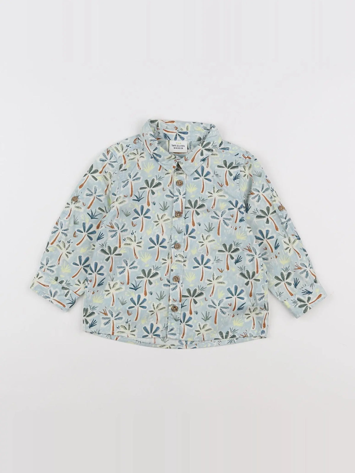 Tape à l'oeil - chemise blanc - 18 mois