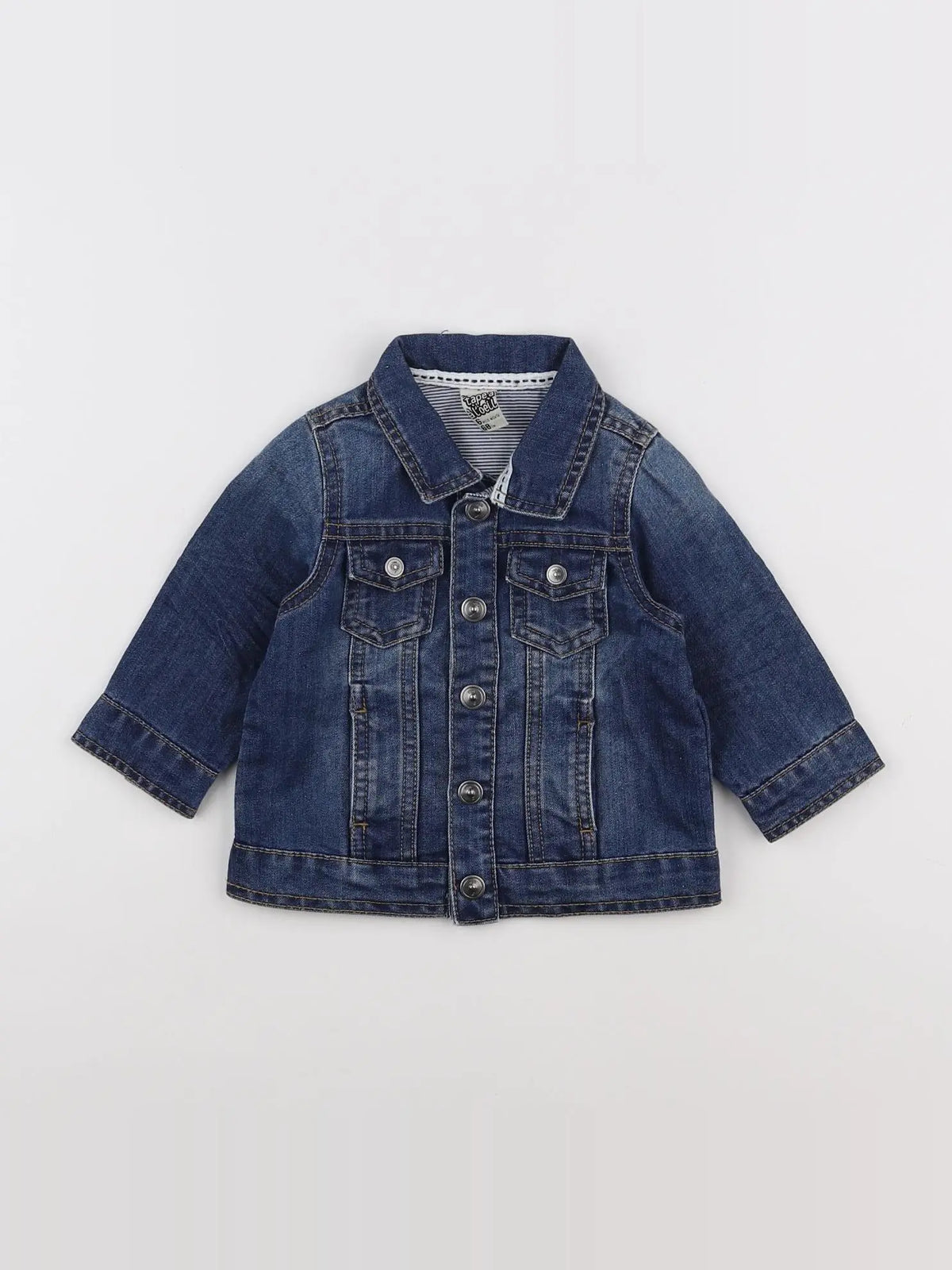 Tape à l'oeil - veste bleu - 6 mois