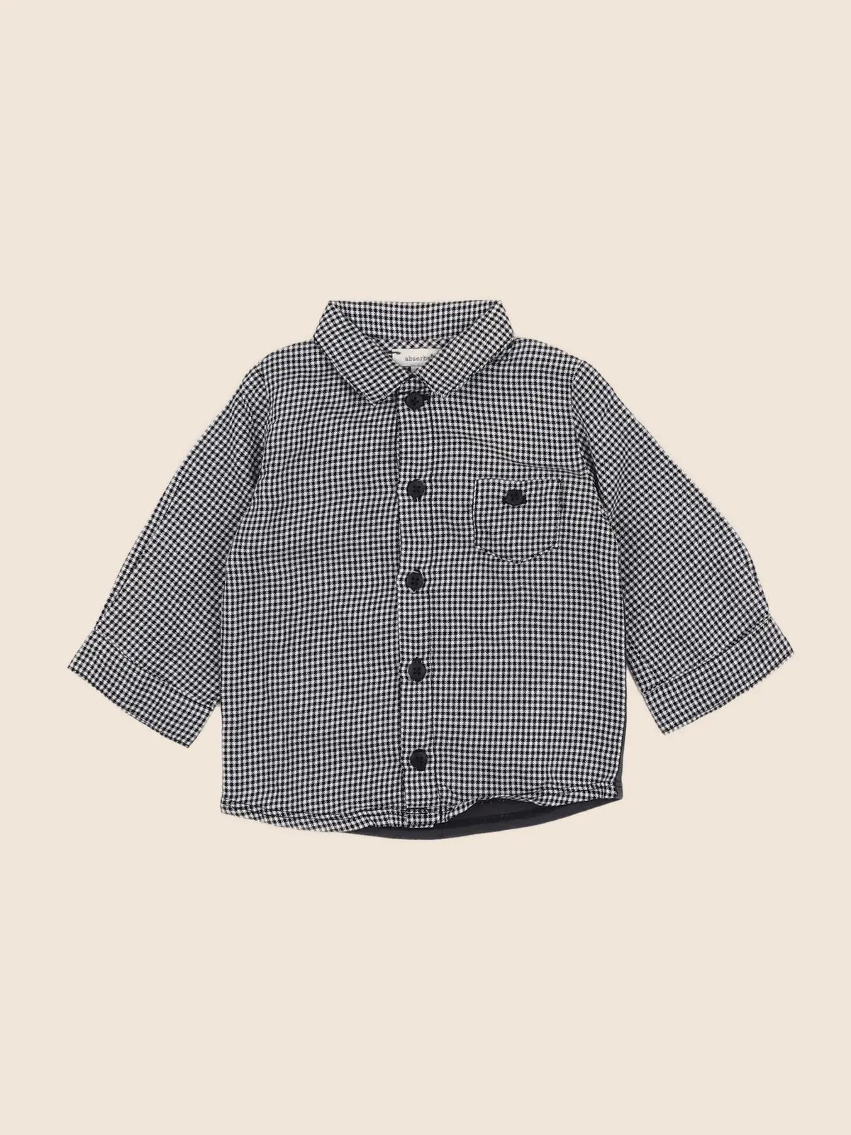 Absorba - chemise noir - 6 mois