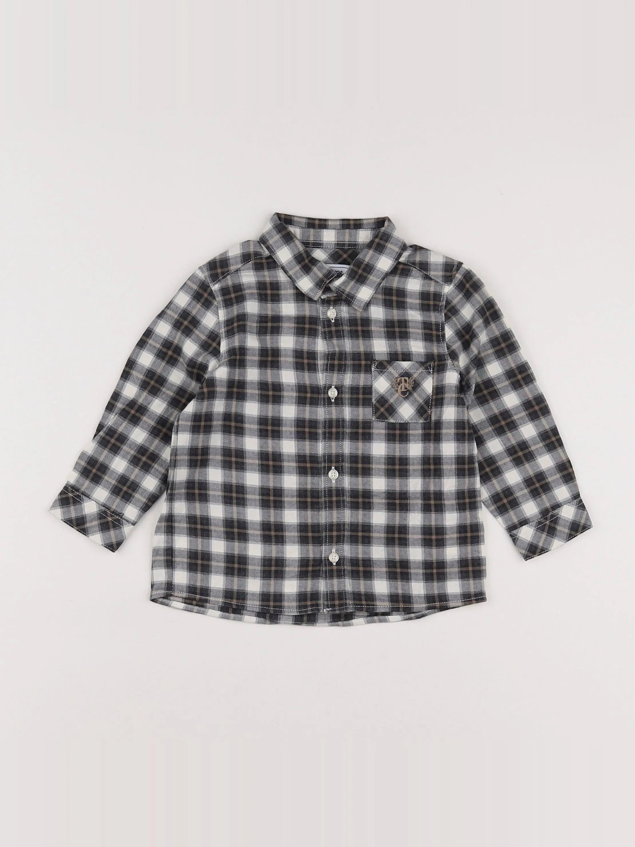 Tartine & Chocolat - chemise multicolore - 18 mois