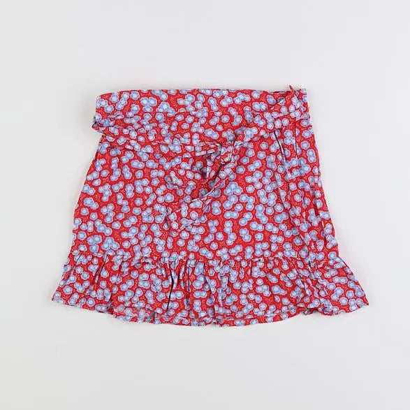Vertbaudet - jupe bleu, rouge - 5 ans
