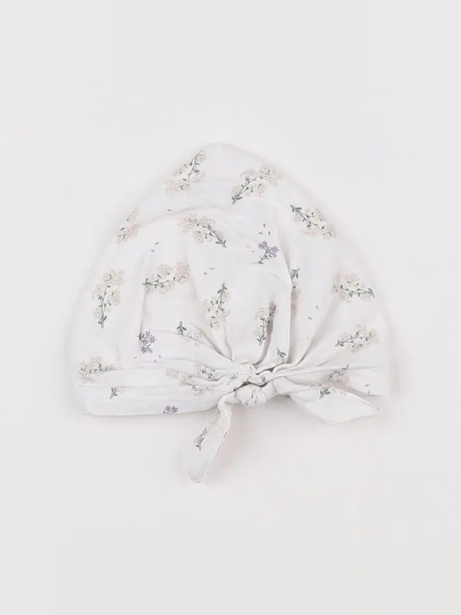 Vertbaudet - bonnet blanc - 6 mois