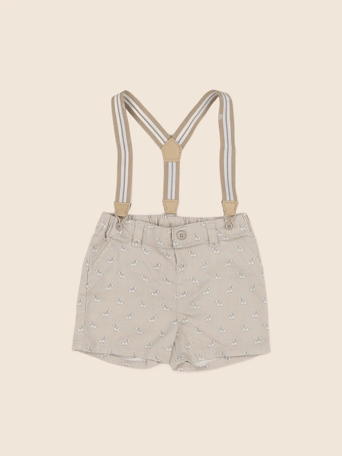 Mayoral - short beige - 3/6 mois
