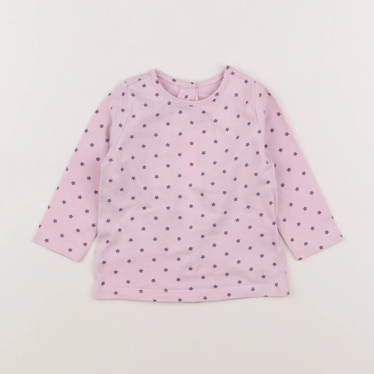 Vertbaudet - tee-shirt rose - 6 mois