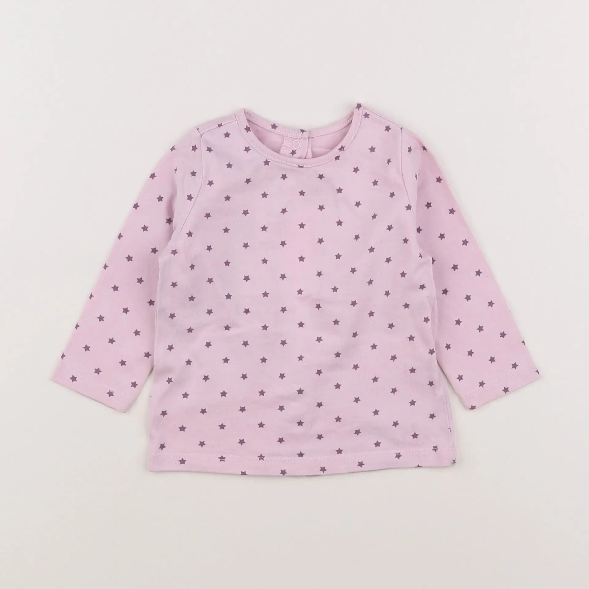 Vertbaudet - tee-shirt rose - 6 mois