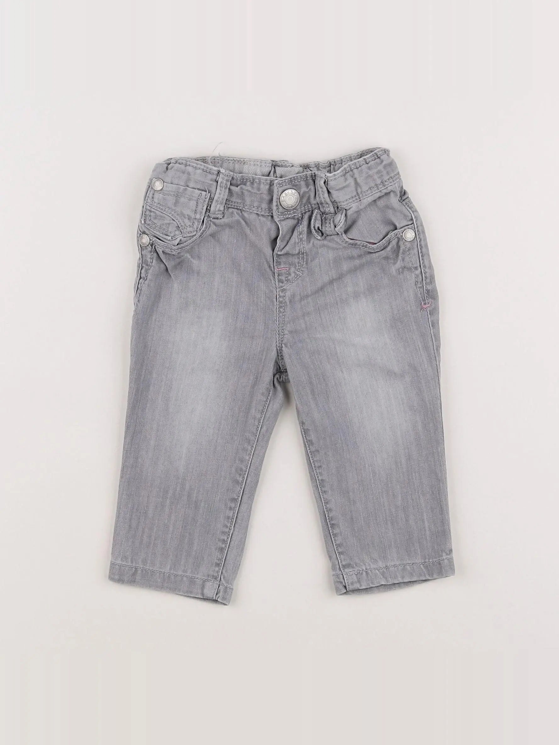 Zara - jean gris - 3/6 mois