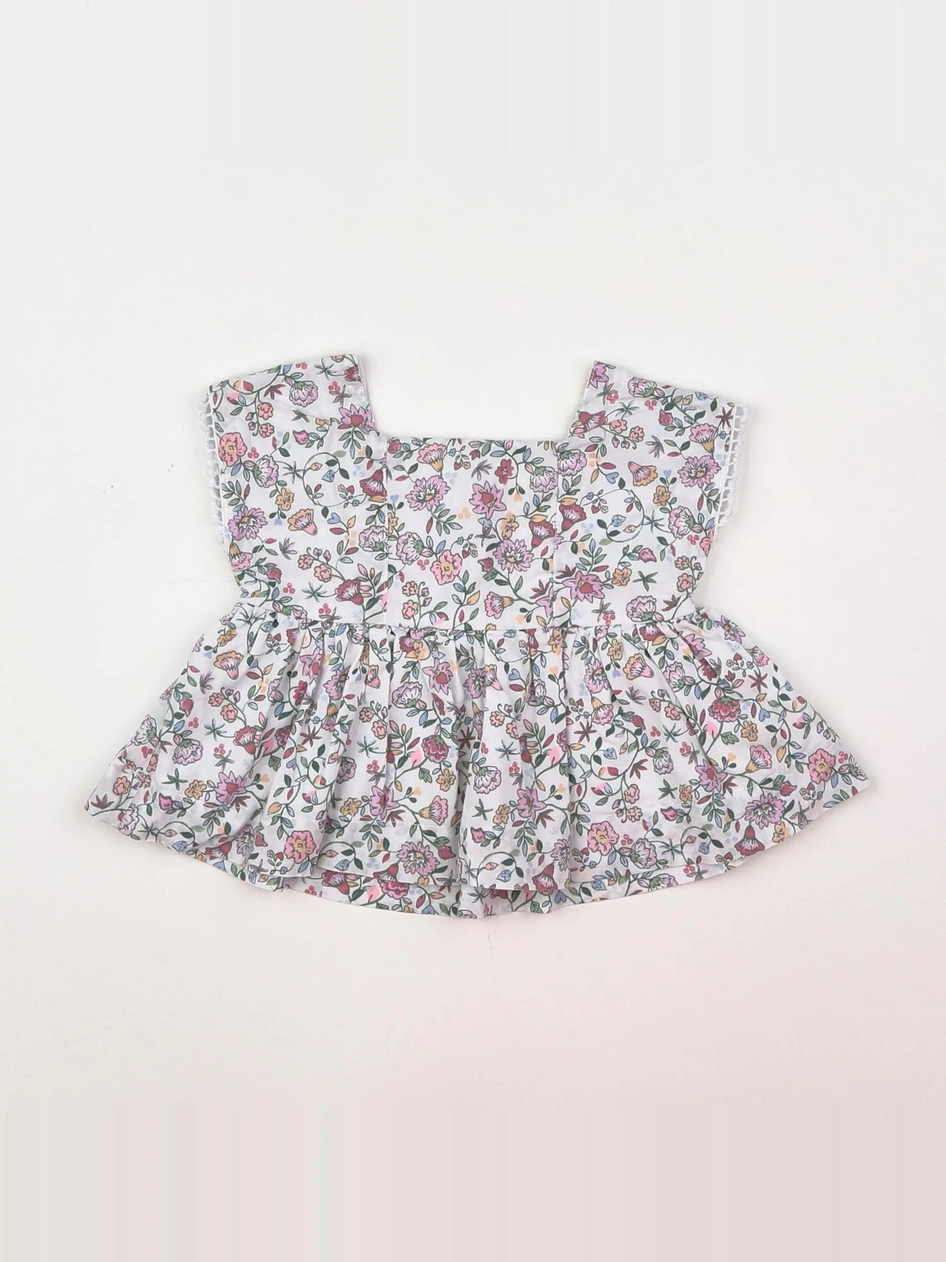 Tape à l'oeil - blouse blanc, multicolore - 3 mois