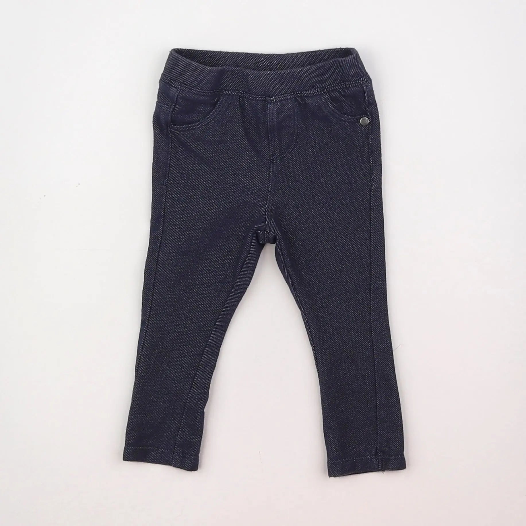 Vertbaudet - legging bleu - 6 mois