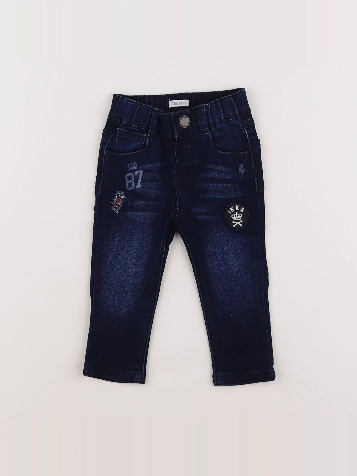 IKKS - jean bleu - 12 mois