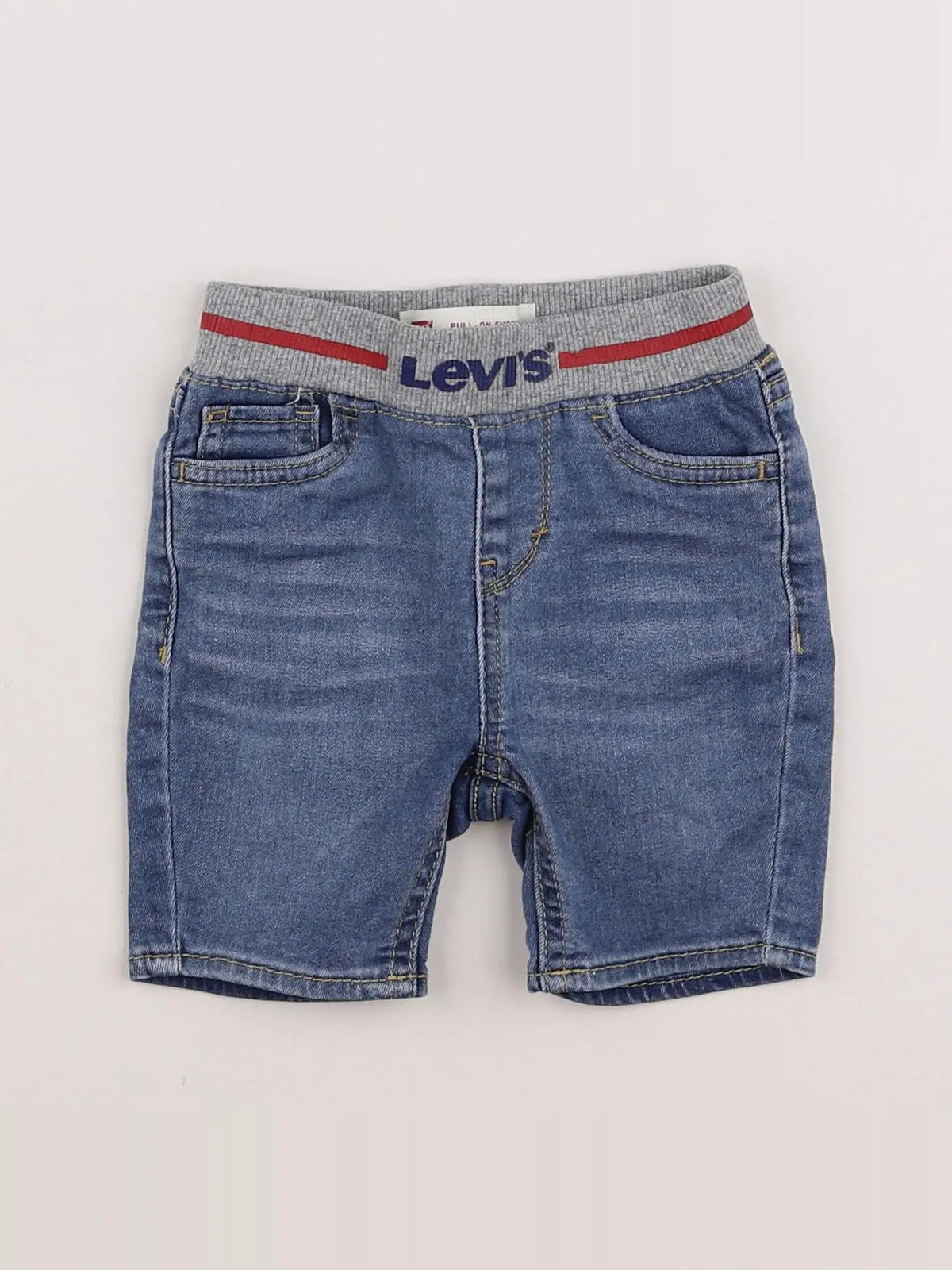 Levi's - short bleu - 9 mois