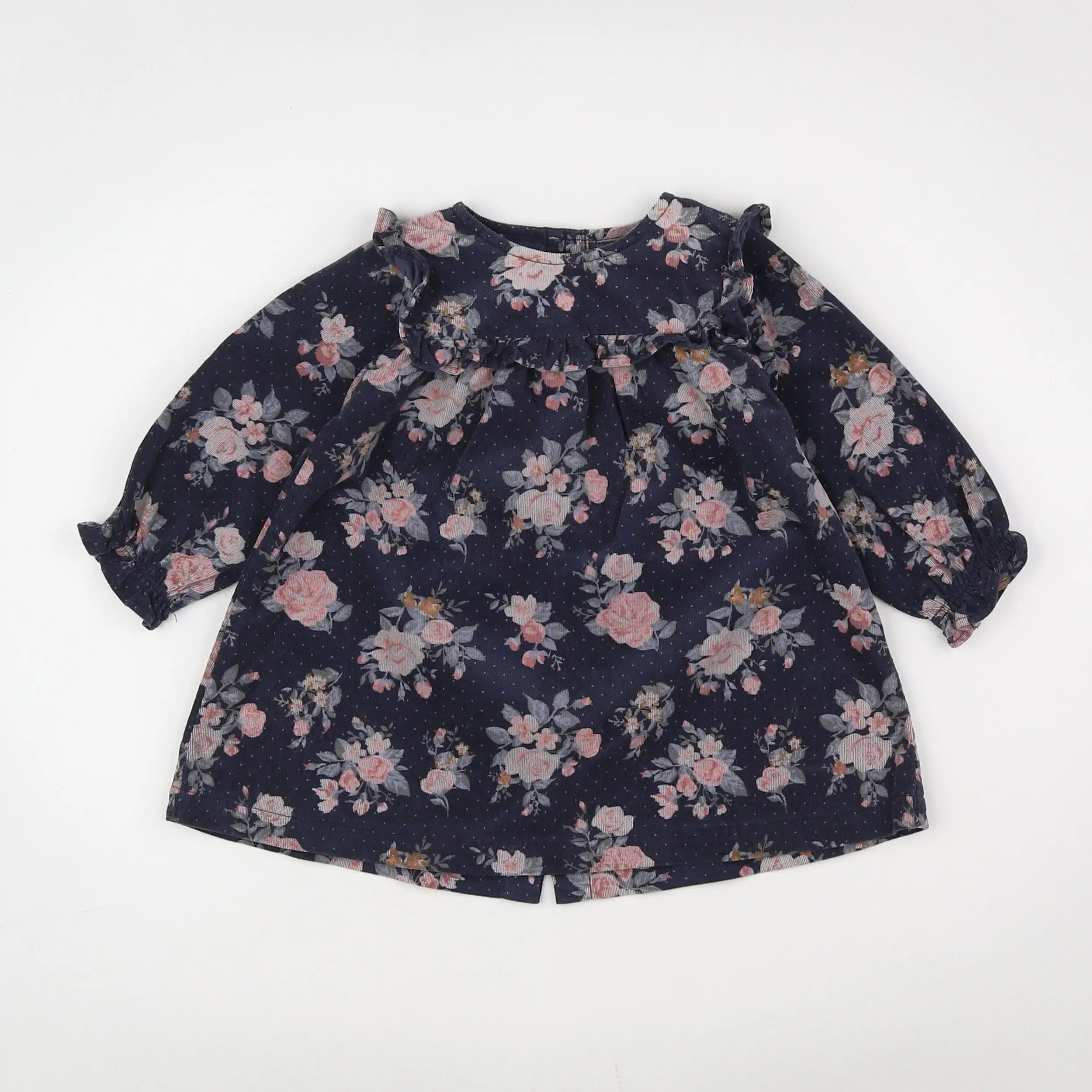 Vertbaudet - robe multicolore - 6 mois